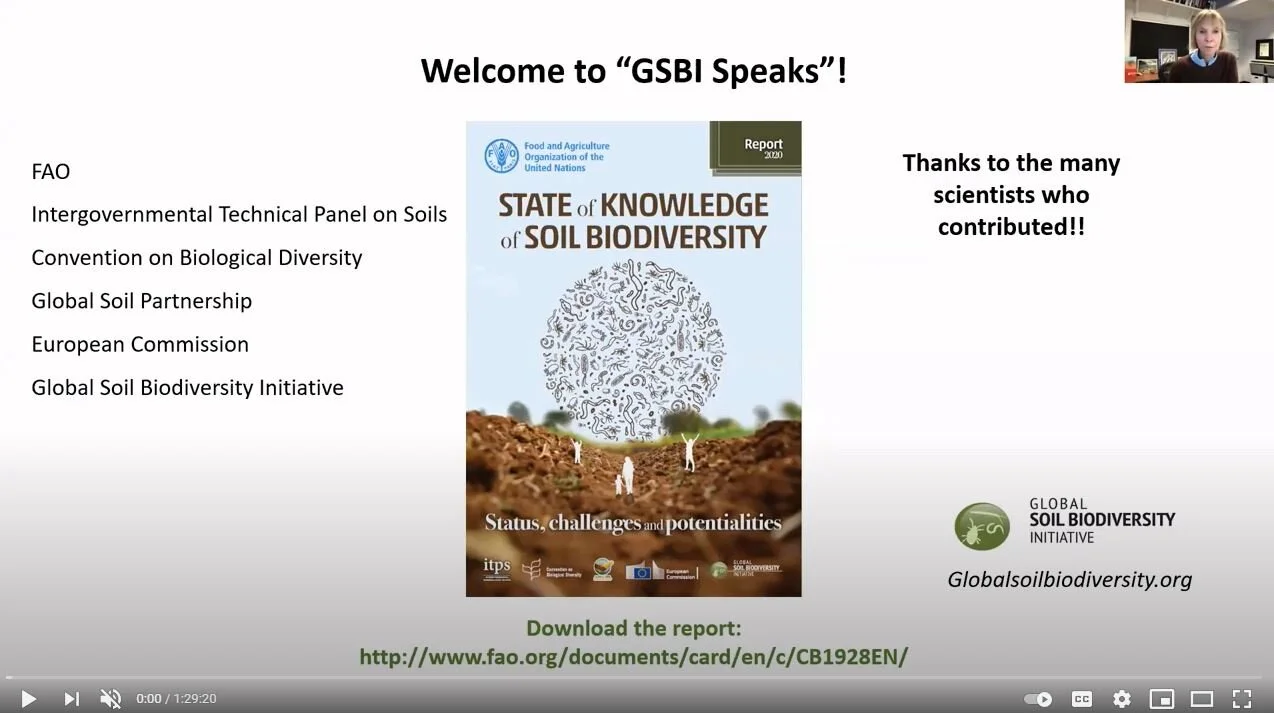 First Global Soil Biodiversity Assessment: From science to policy - January 2021