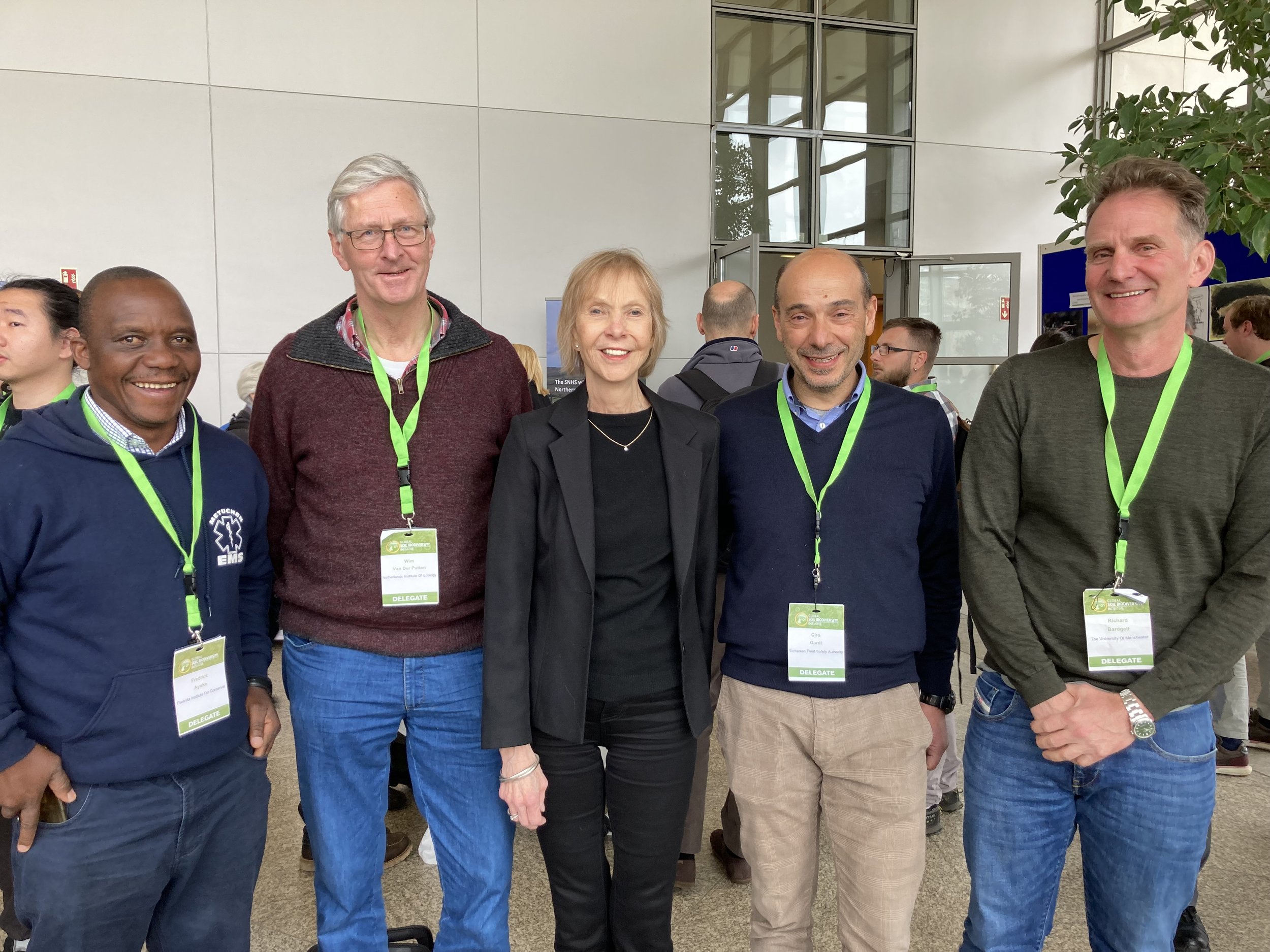 GSBI Science Advisory Committee Members: Fred Ayuke, Wim van der Putten, Diana Wall, Ciro Gardi, Richard Bardgett