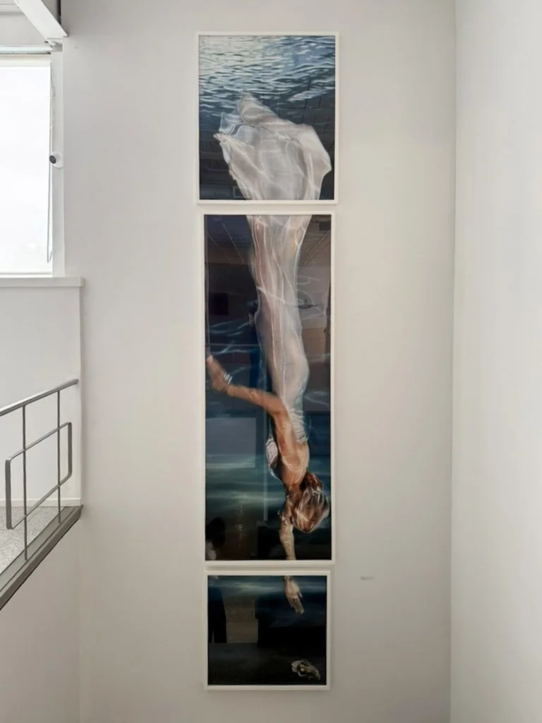 Pearl Diver Triptych, White Noise