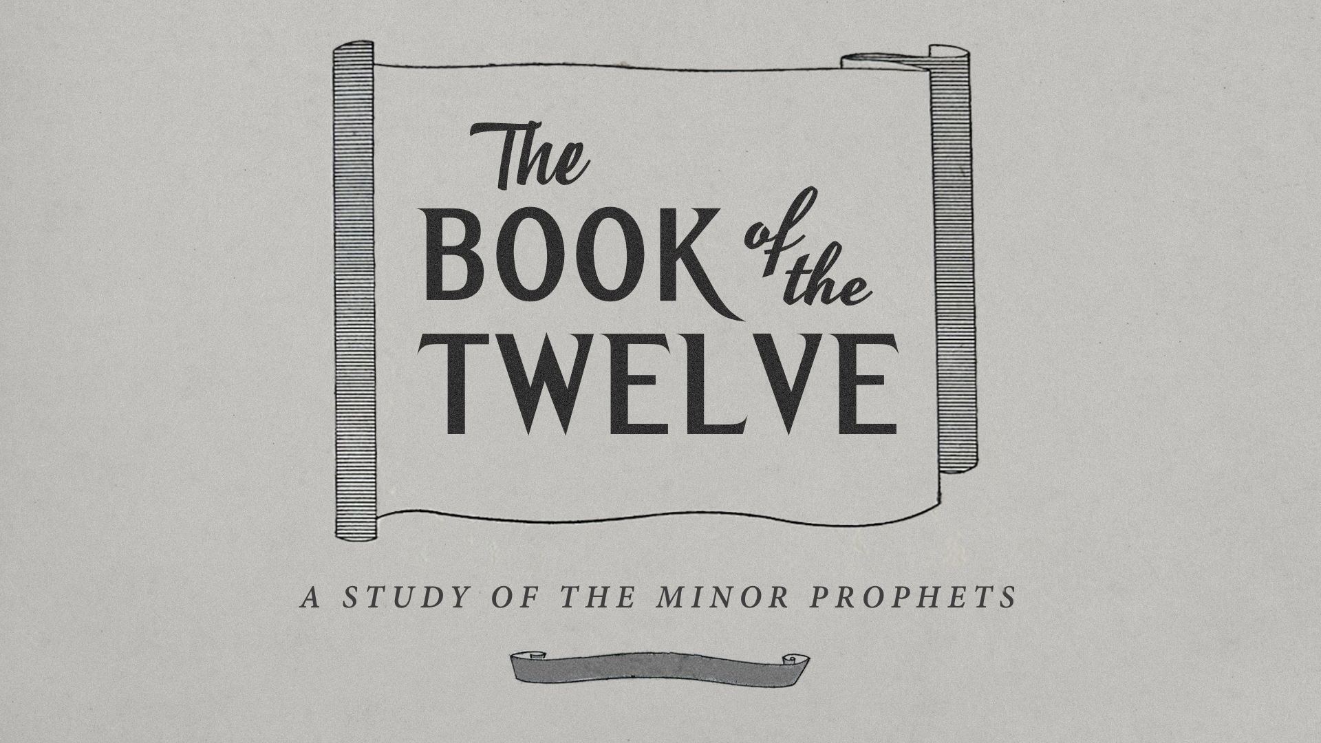 Book of the Twelve: Hosea: Part 1