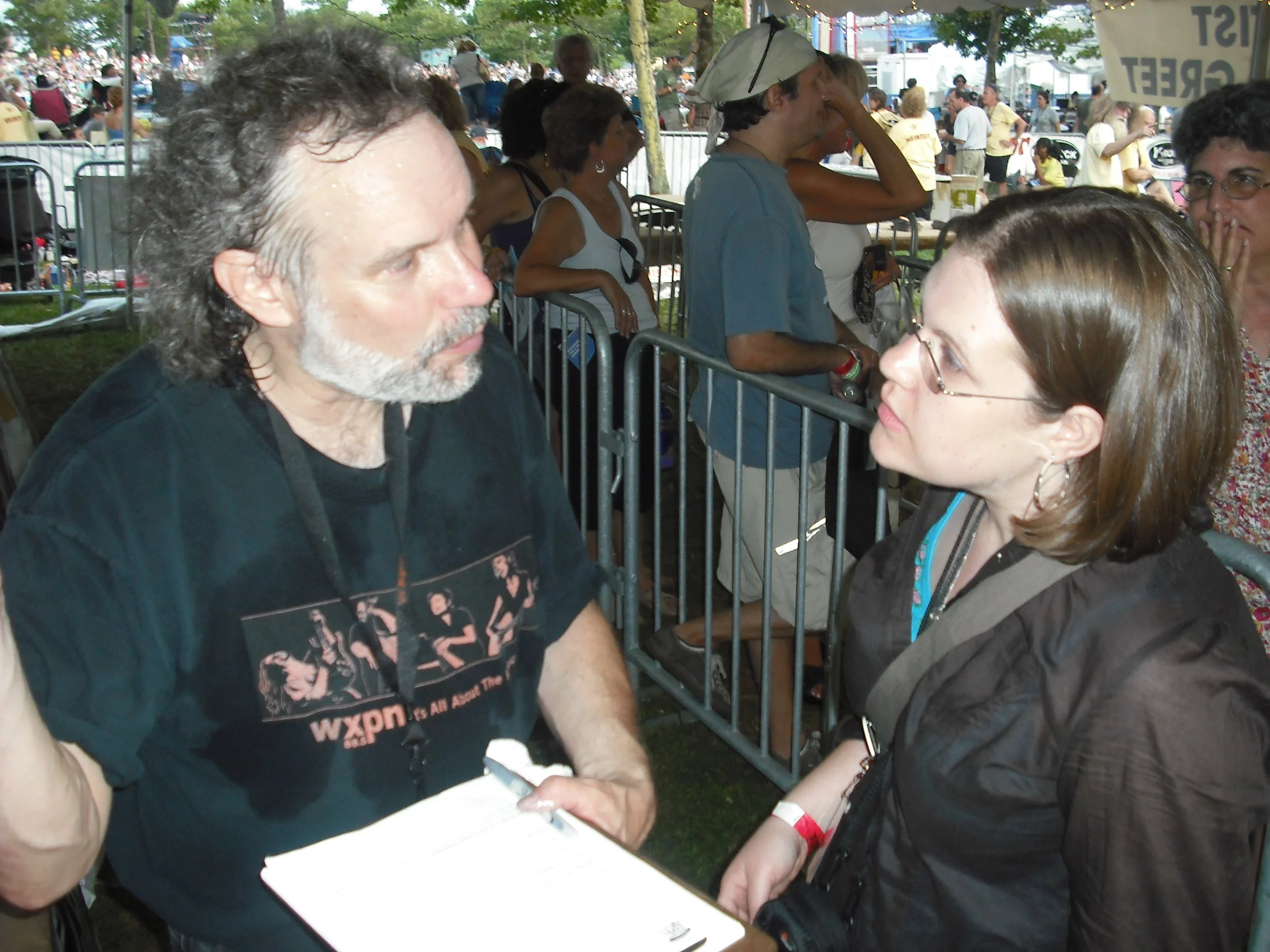 Raegan and John Gorka