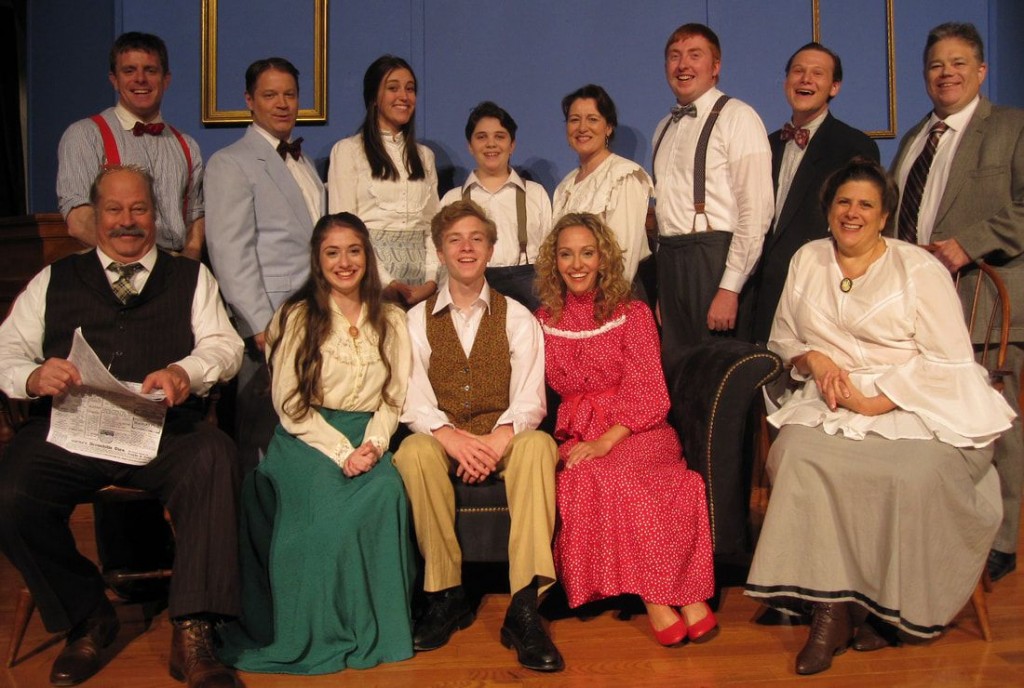 cast members of East Lynne Theater Company's 'Ah, Wilderness!'