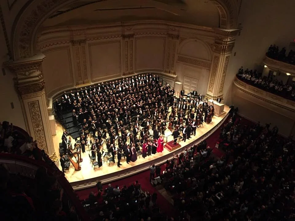 Monmouth Civic Chorus at Carnegie Hall