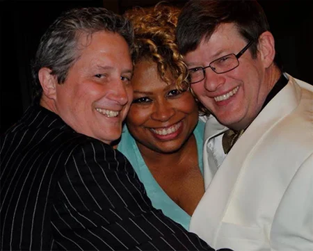 New Brunswick Jazz Project founders Michael Tublin, Virginia DeBerry and Jimmy Lenihan