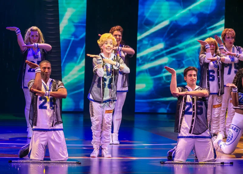 Half Time at Paper Mill Playhouse. Photo by Jerry Dalia