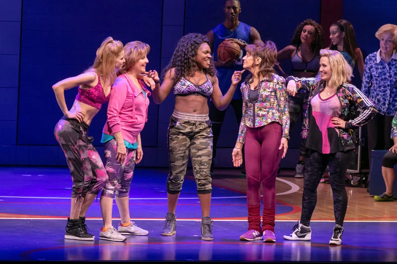 Half Time at Paper Mill Playhouse. Photo by Jerry Dalia