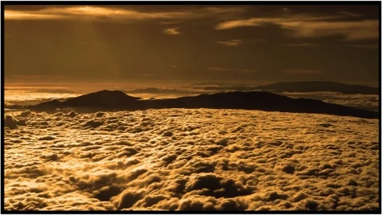Pablo Ruiz, Irazu and Turrialba Volcano between an Ocean of Clouds, Costa Rica 2009