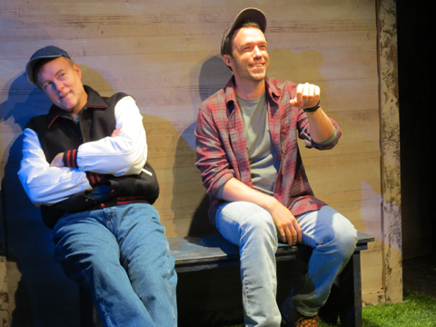 Christopher M. Smith and Richard Kent Green in 'Apple Season' at NJRep