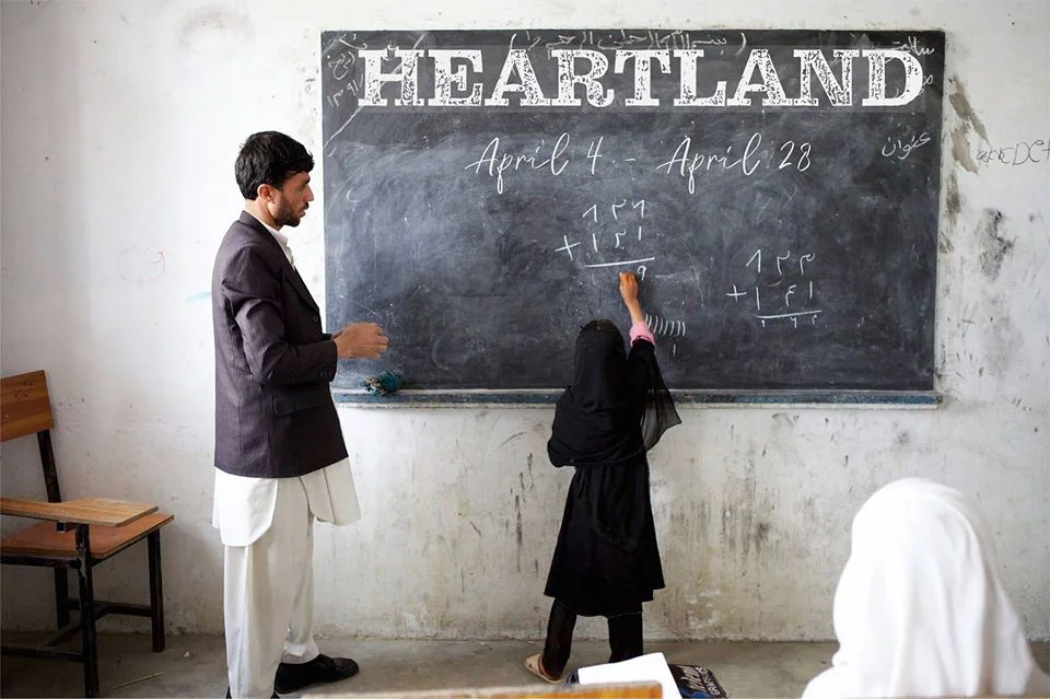 “Heartland” at Luna Stage. Original image by Richard Wainwright, Act for Peace.