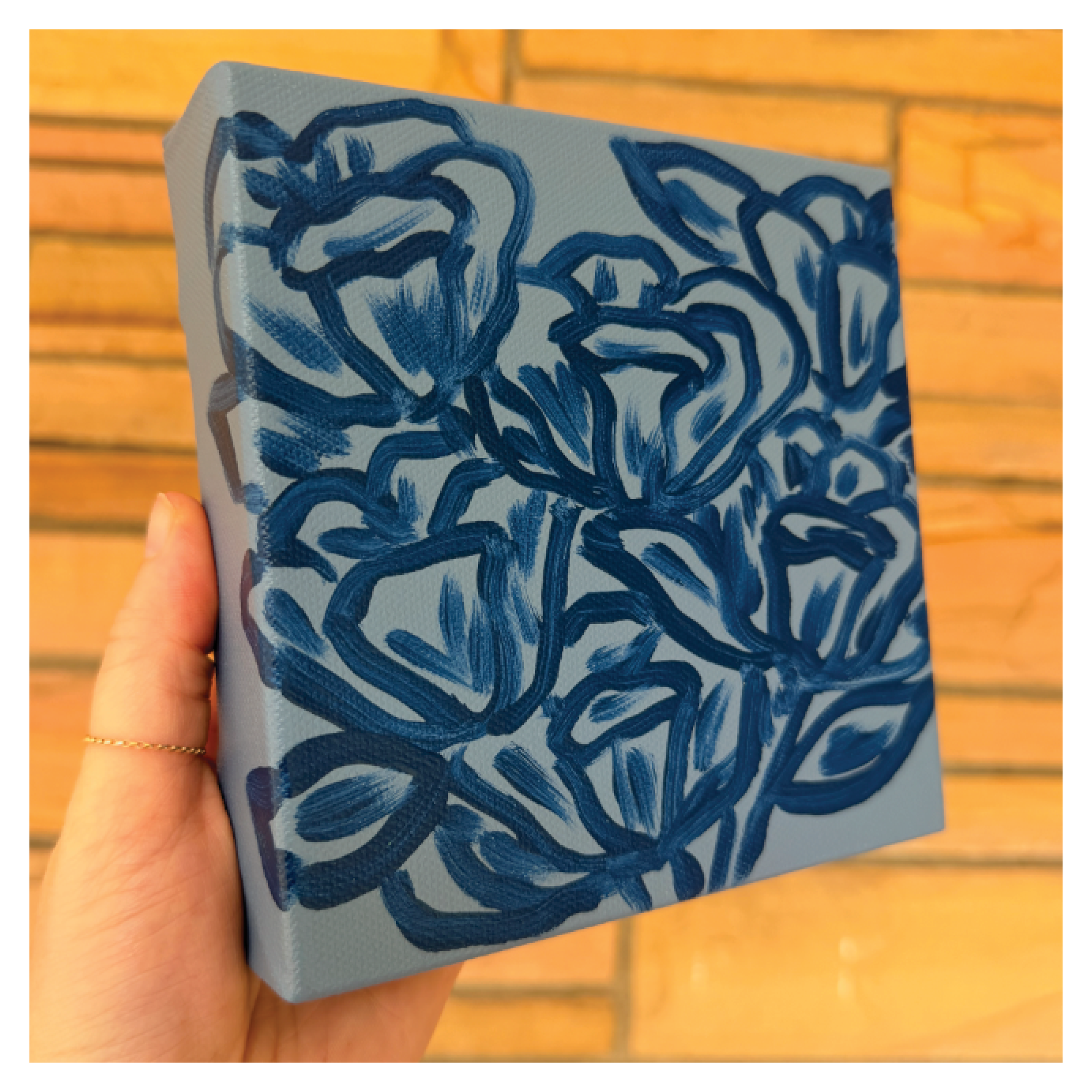 I See Blue (6x6)