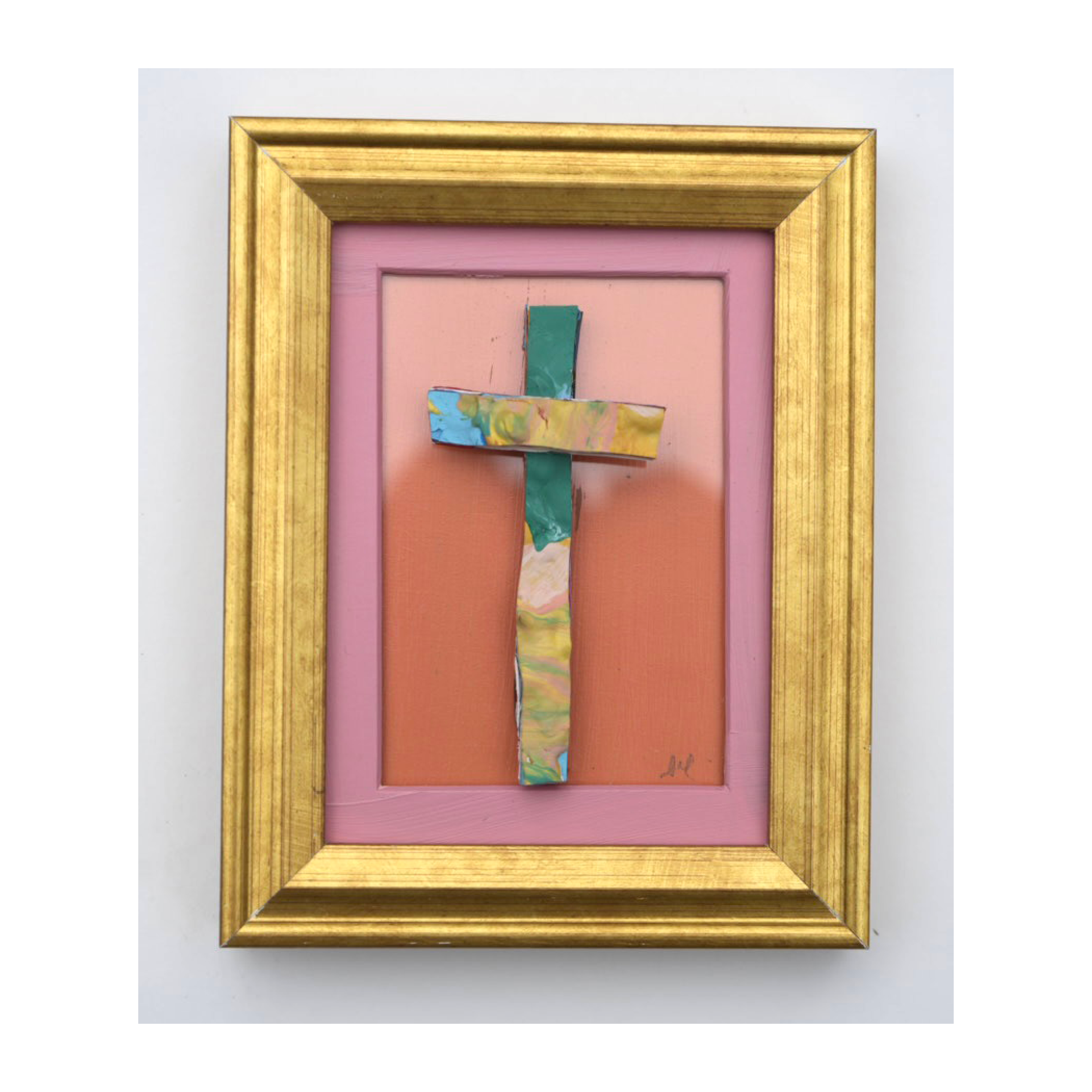 Cross (Gold Mini Frame) No. 1
