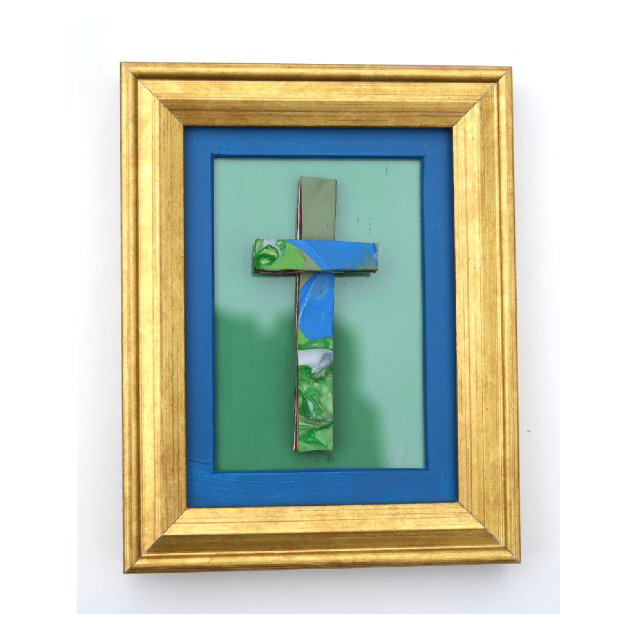 Cross (Gold Mini Frame) No. 11