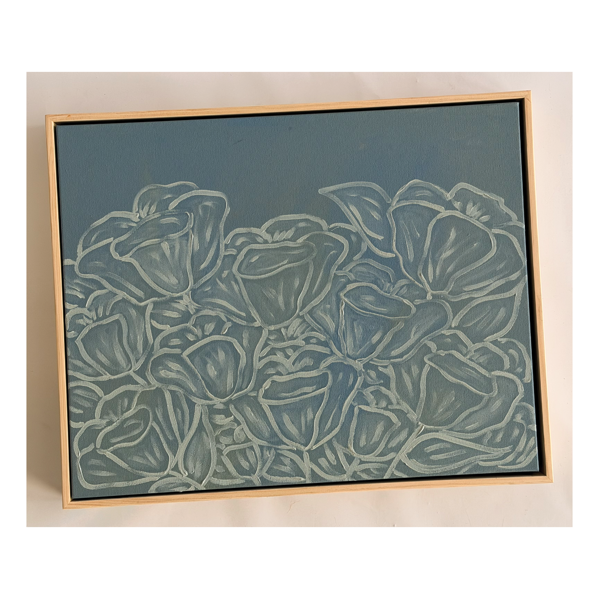 Blue Green Gray (16x20)
