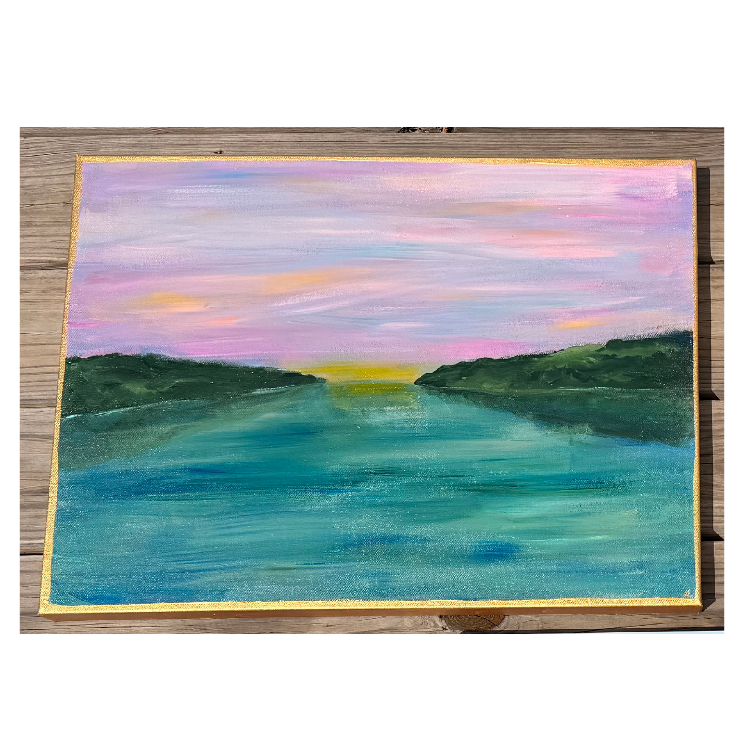 Up the River (18x24)