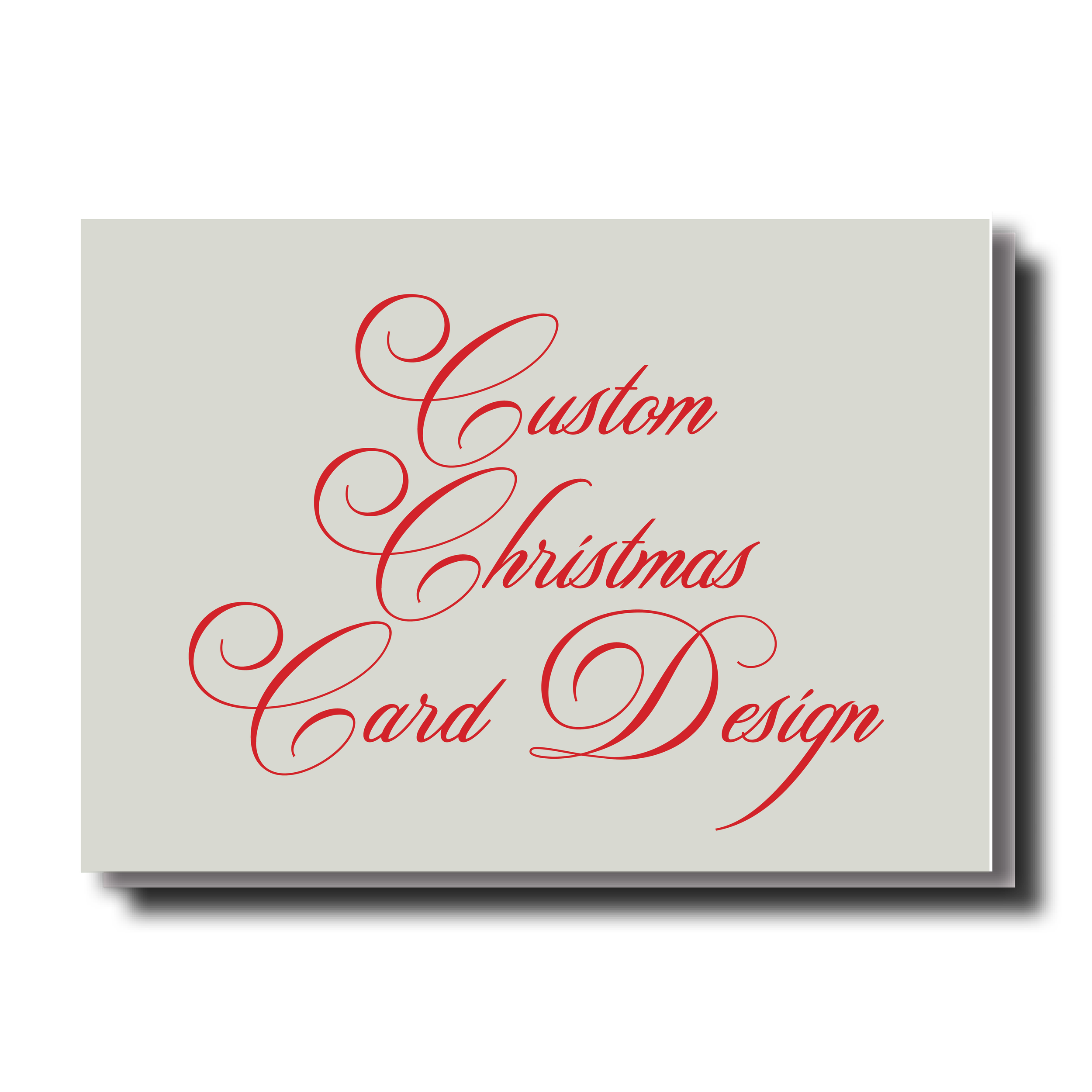 Custom Christmas Card