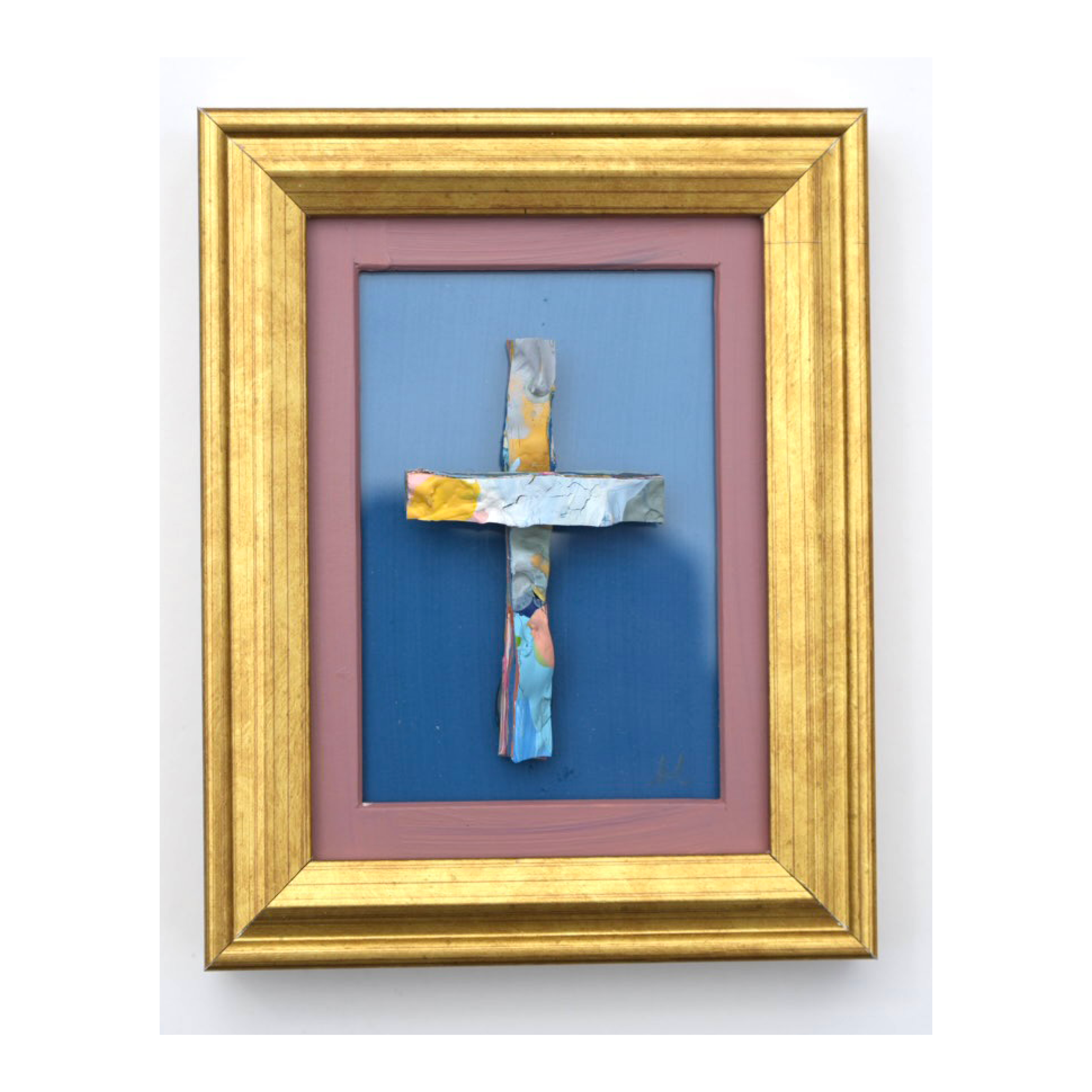 Cross (Gold Mini Frame) No. 3