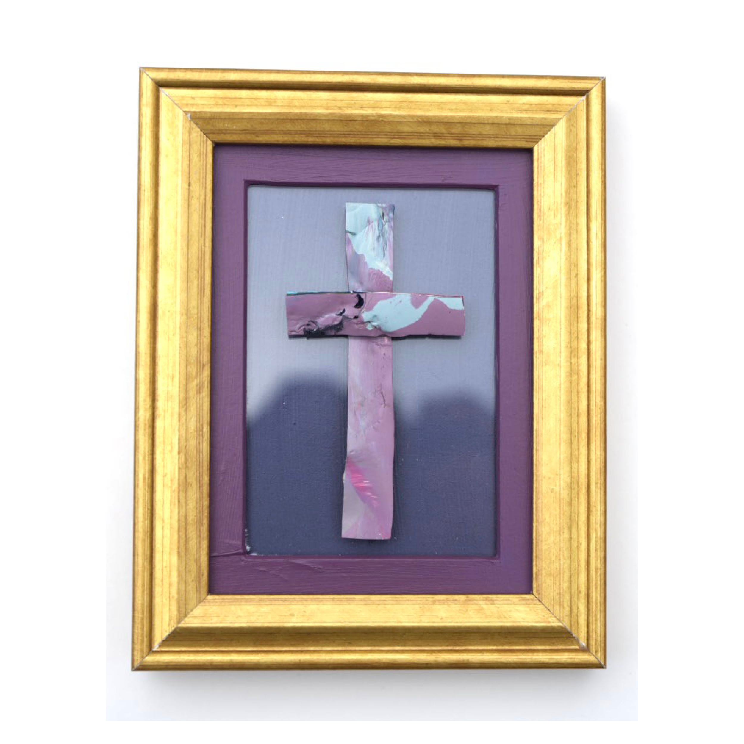 Cross (Gold Mini Frame) No. 9
