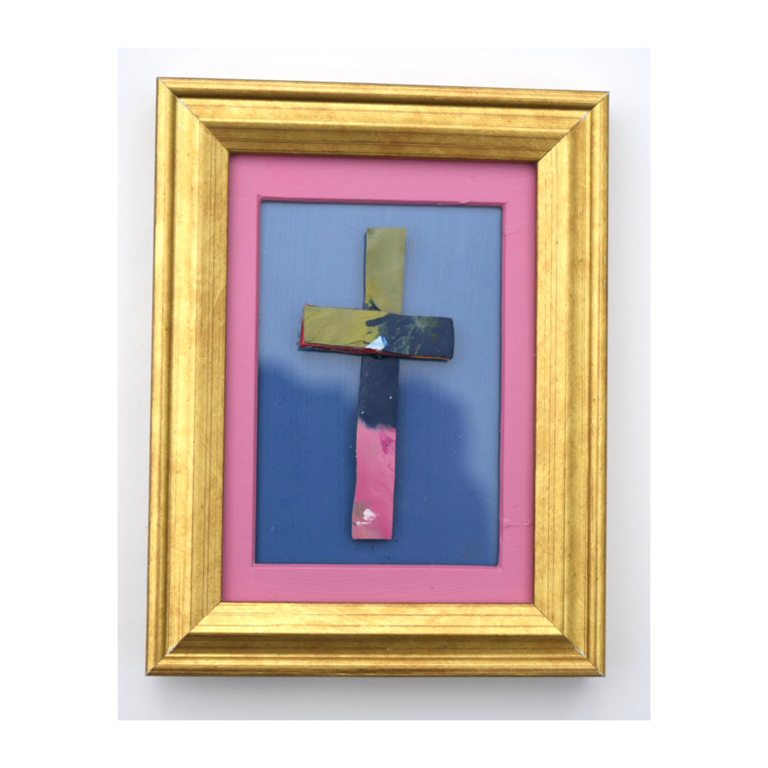 Cross (Gold Mini Frame) No. 15