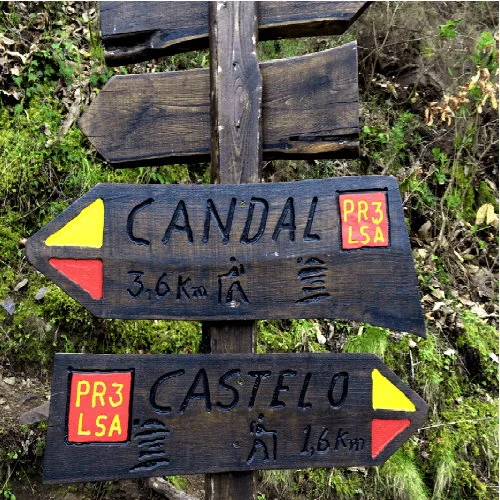 caminhadas candal castelo