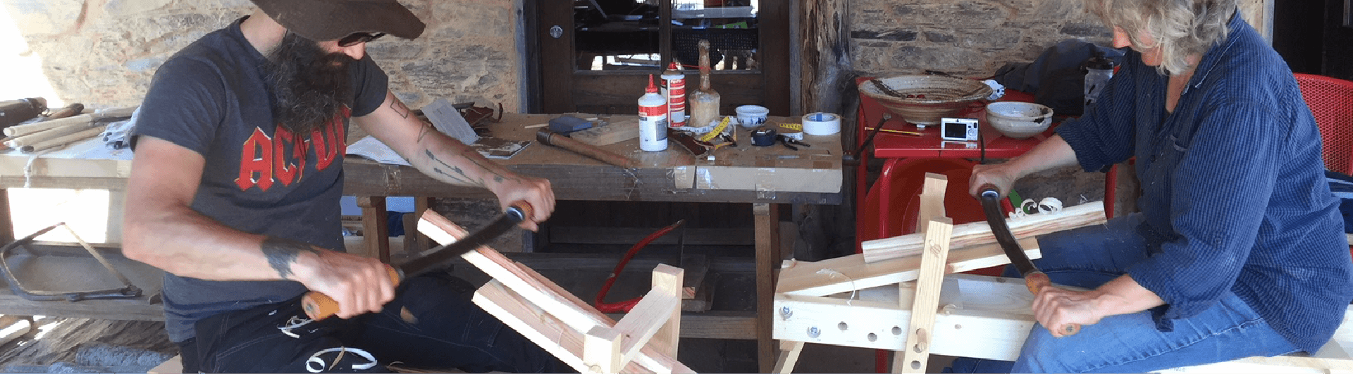 Trabalhar madeira verde workshop