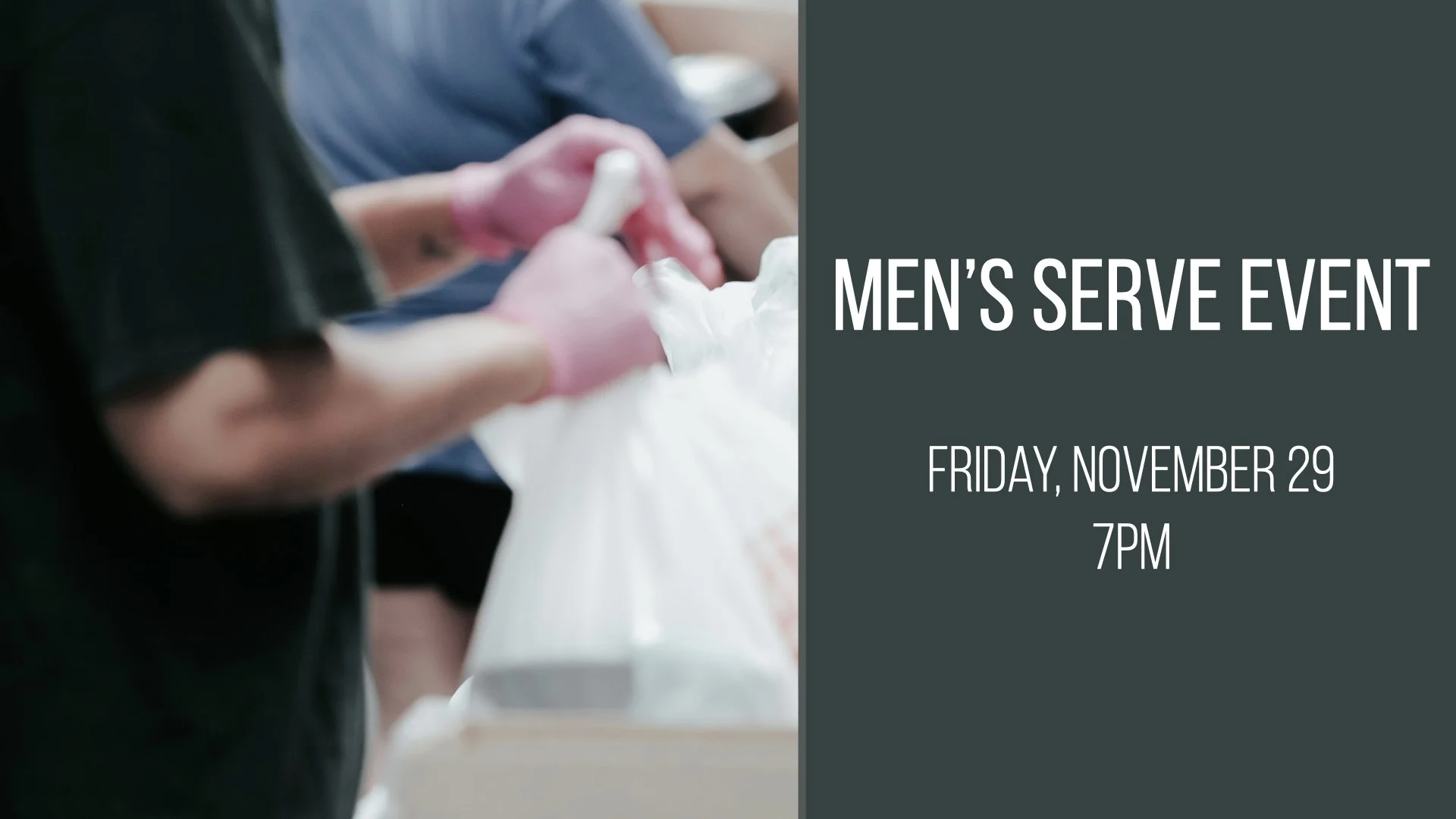 Sherwood Park | Central Men Serve Event