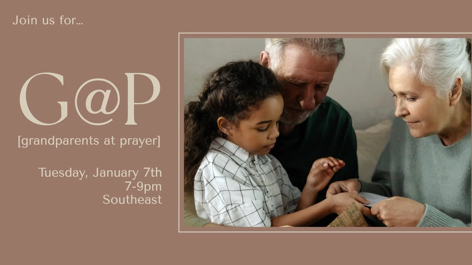 G@P [Grandparents at Prayer]  
