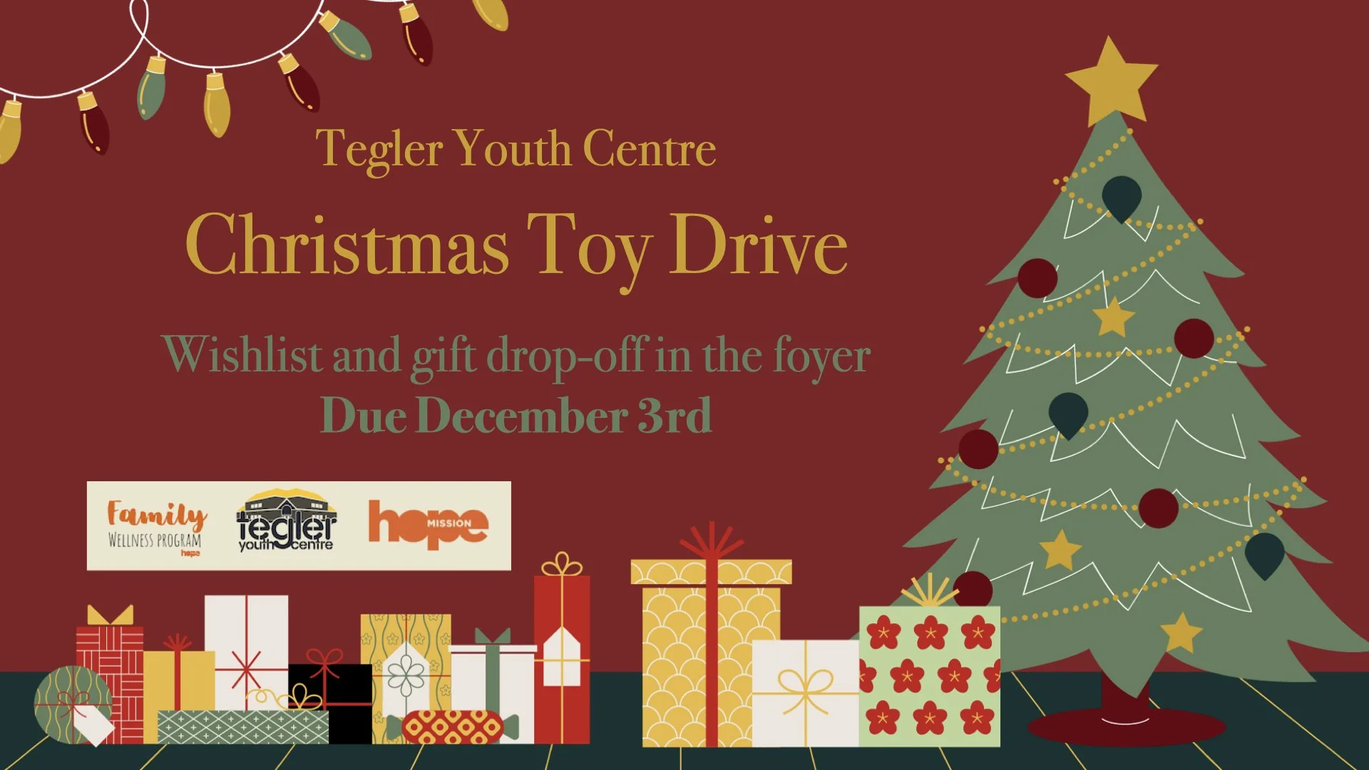 Tegler Toy Drive 
