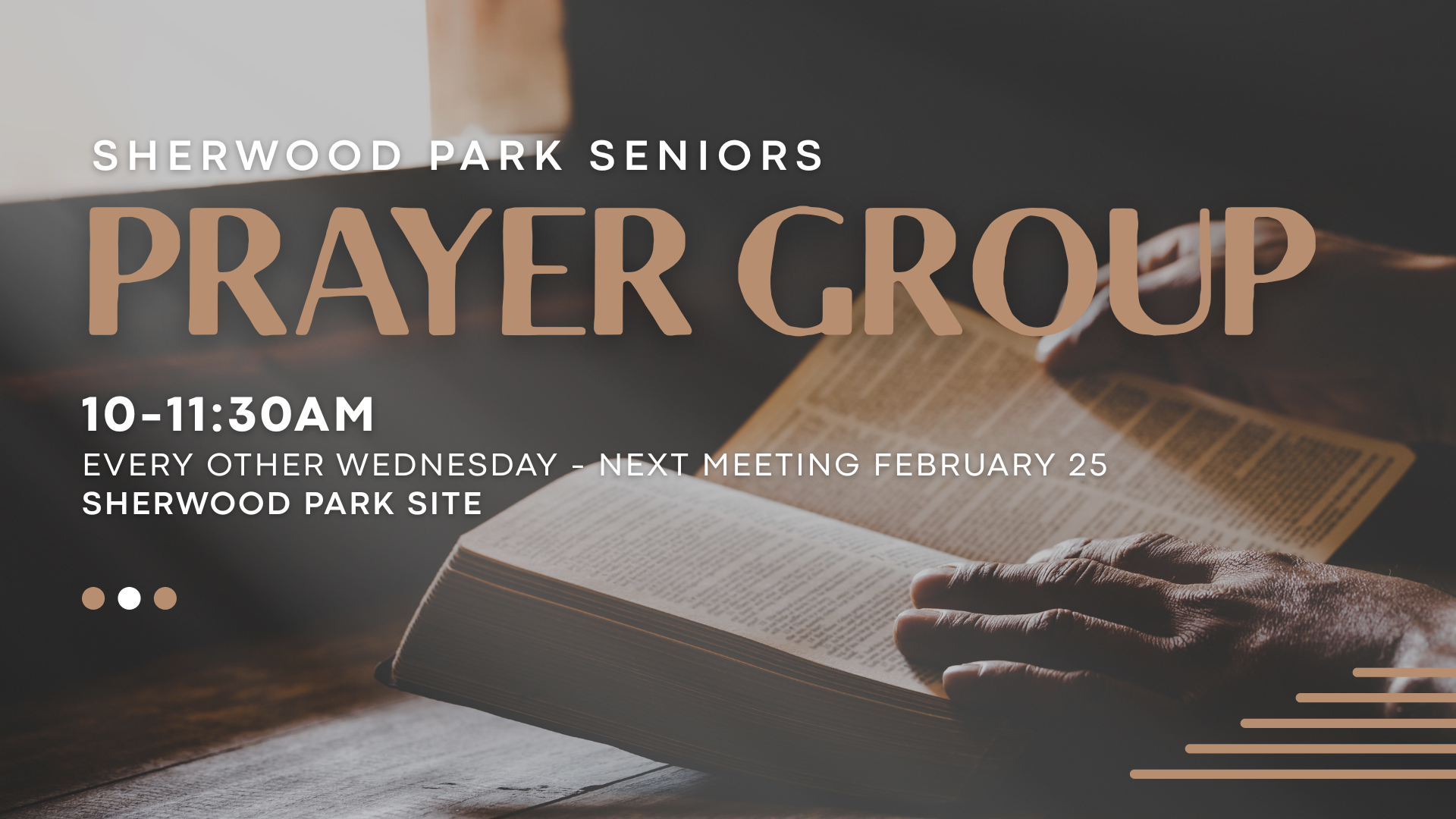 Sherwood Park | Seniors Prayer Group