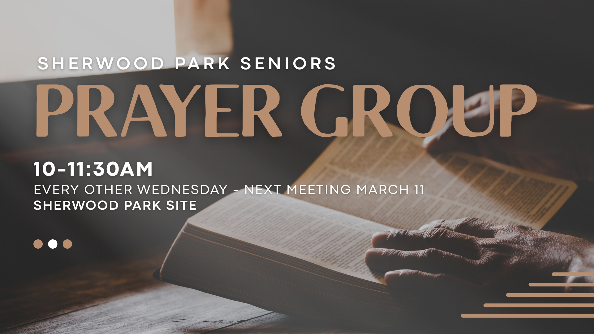 Sherwood Park | Seniors Prayer Group