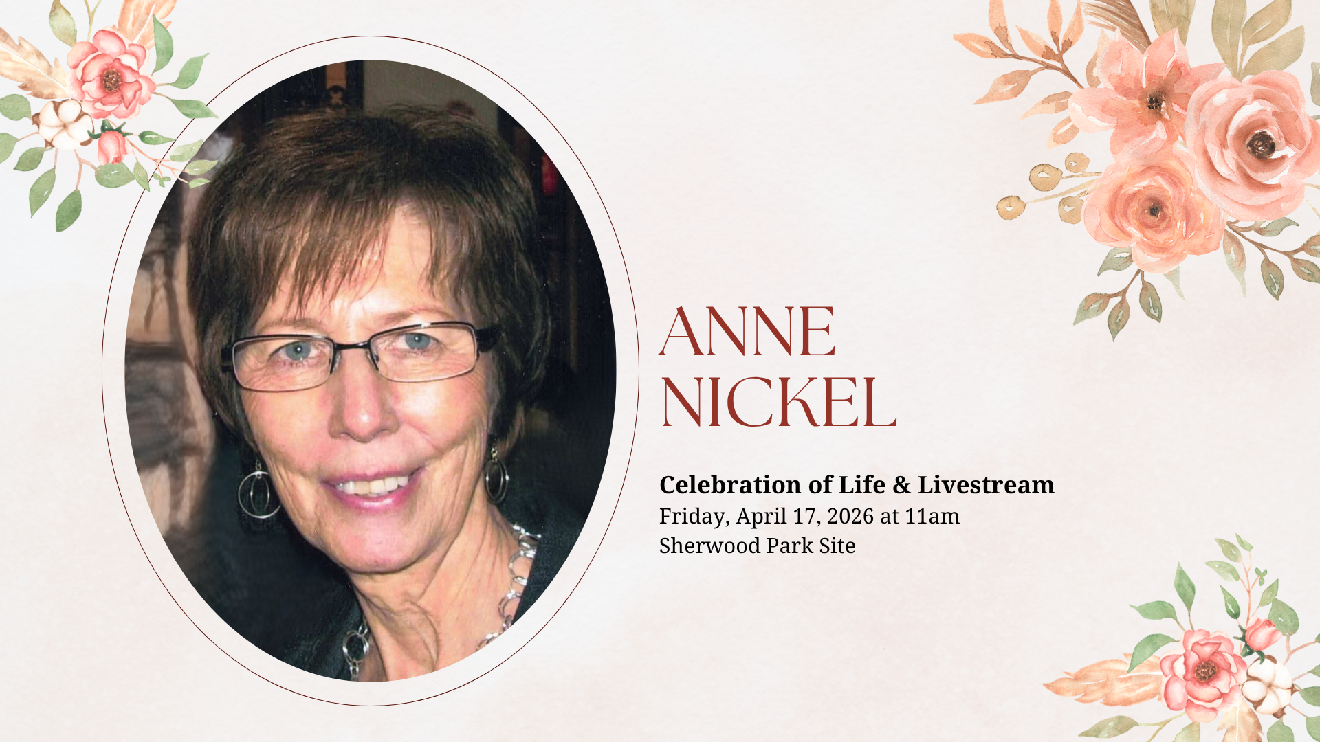 Anne Nickel | Celebration of Life