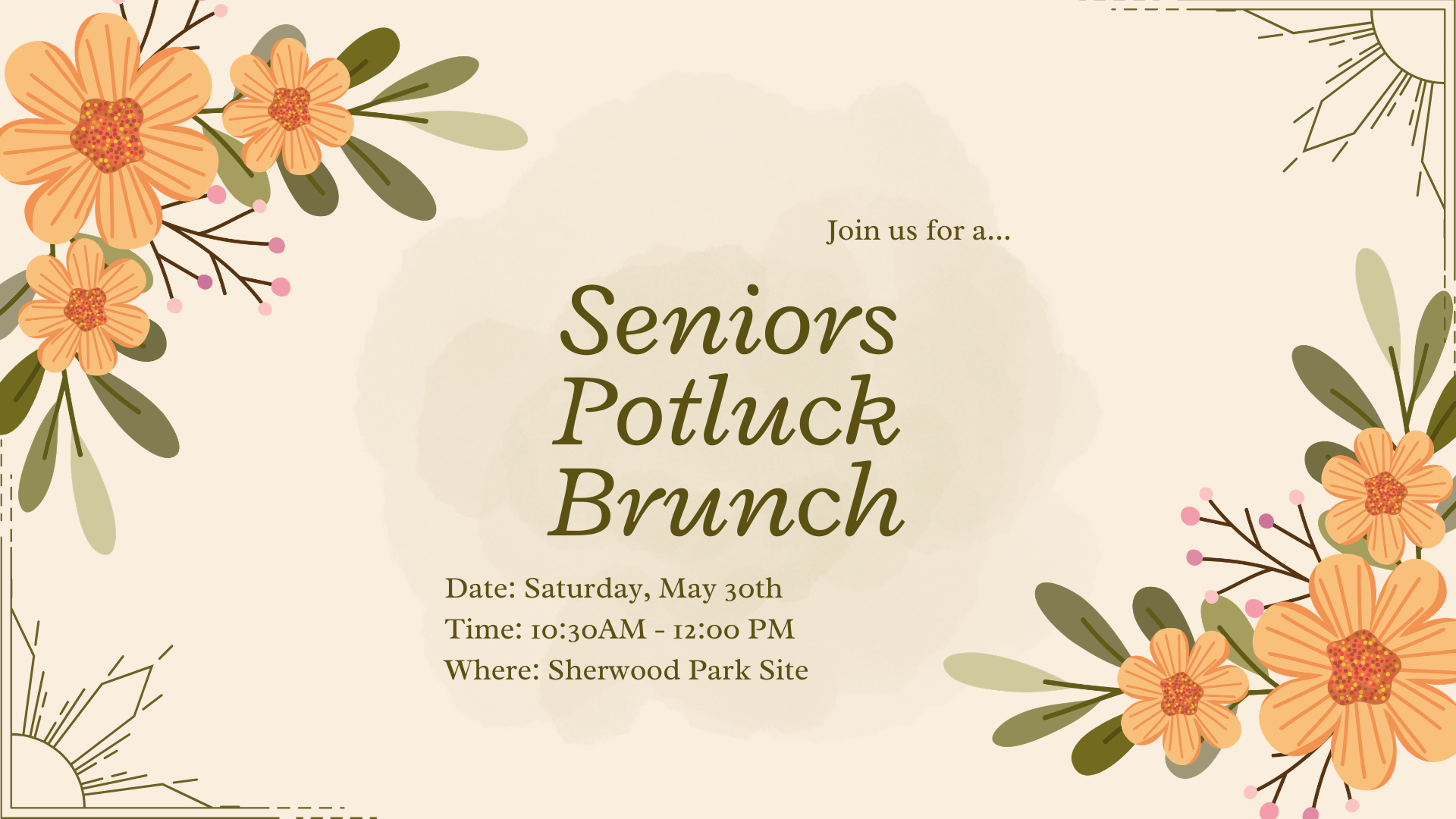 Sherwood Park | Seniors Potluck Brunch