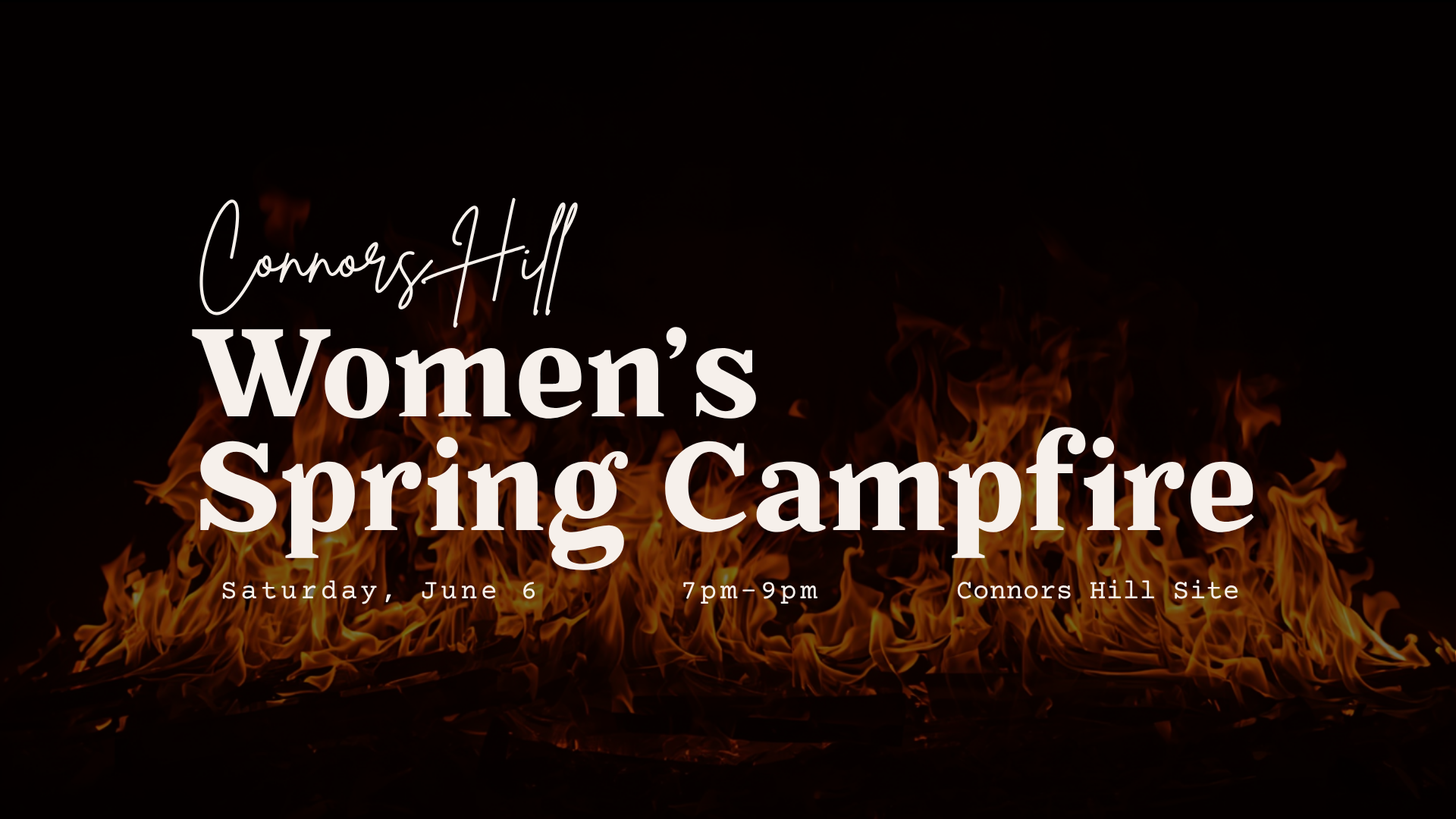 Connors Hill | IgNight Women's Spring Campfire