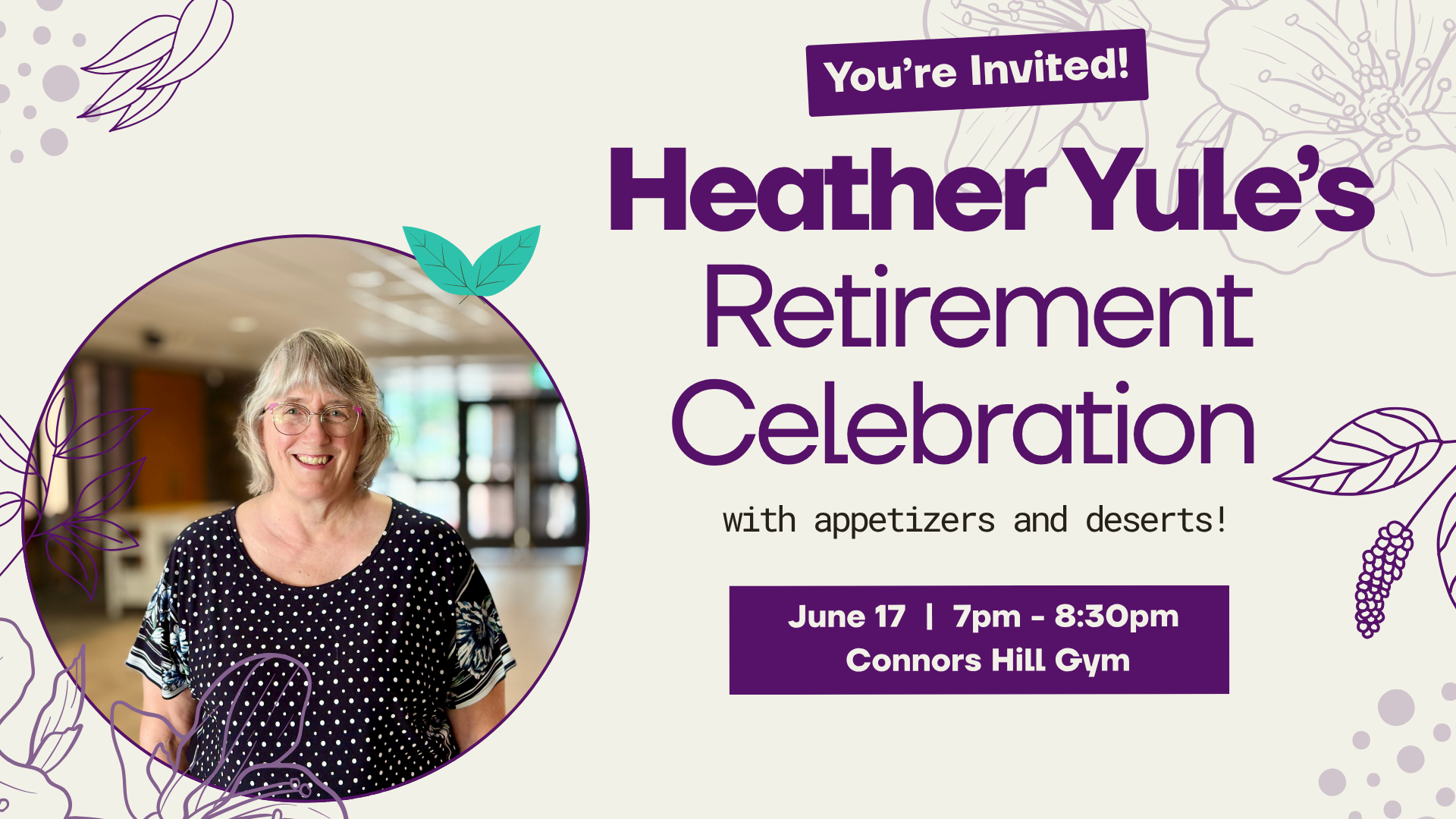 Heather Yule Retirement Celebration 