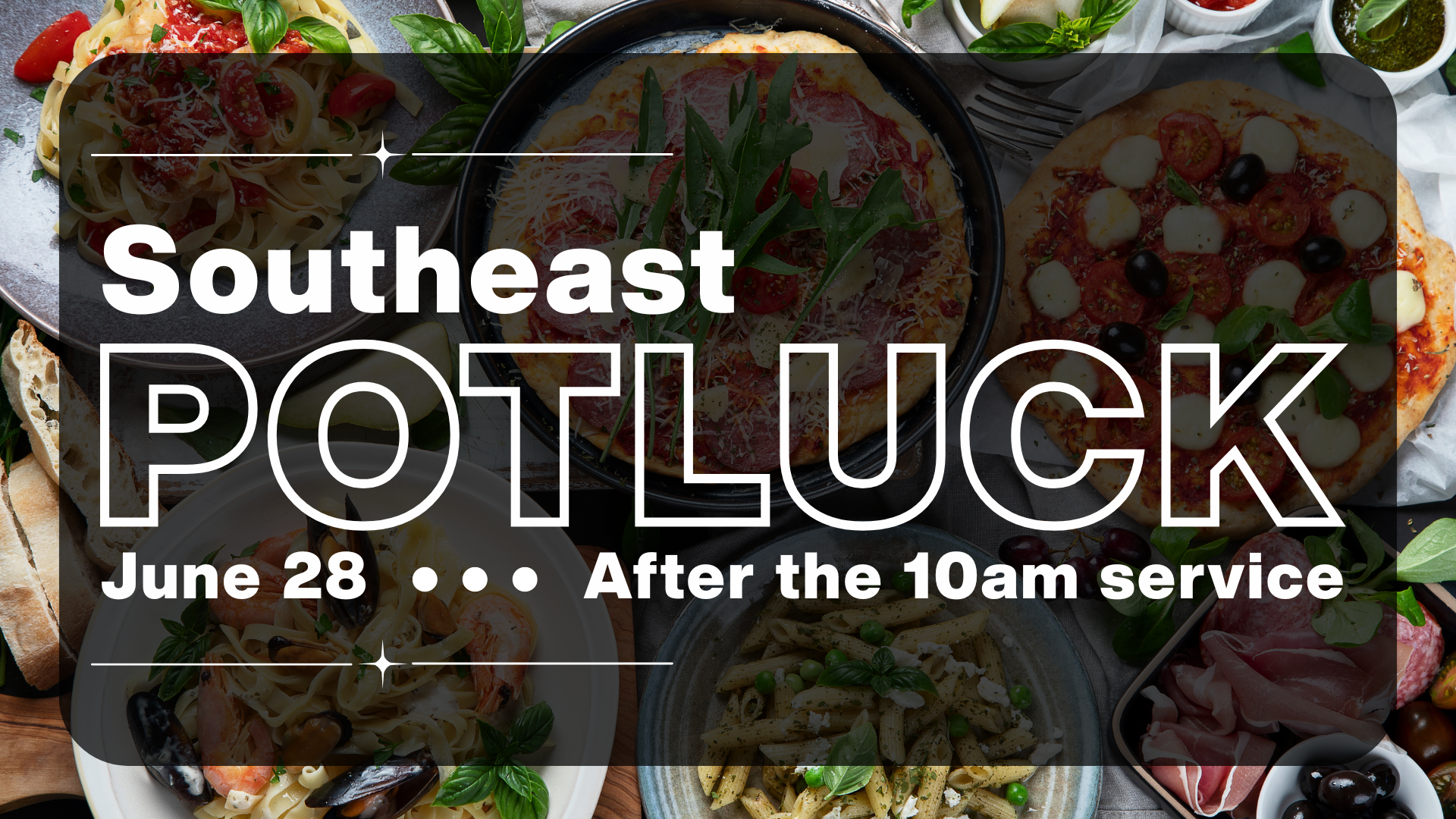 Southeast | Potluck | June 28 