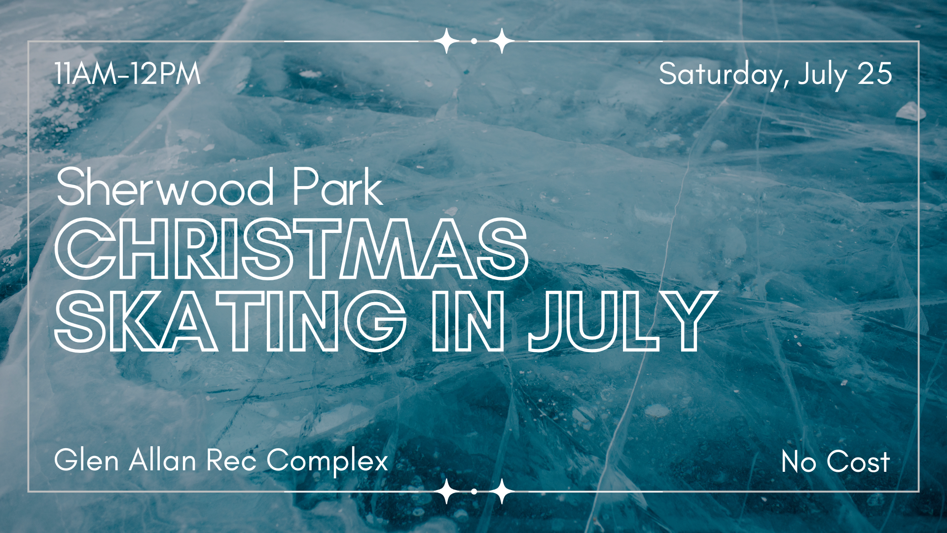Sherwood Park | Christmas Skate in July