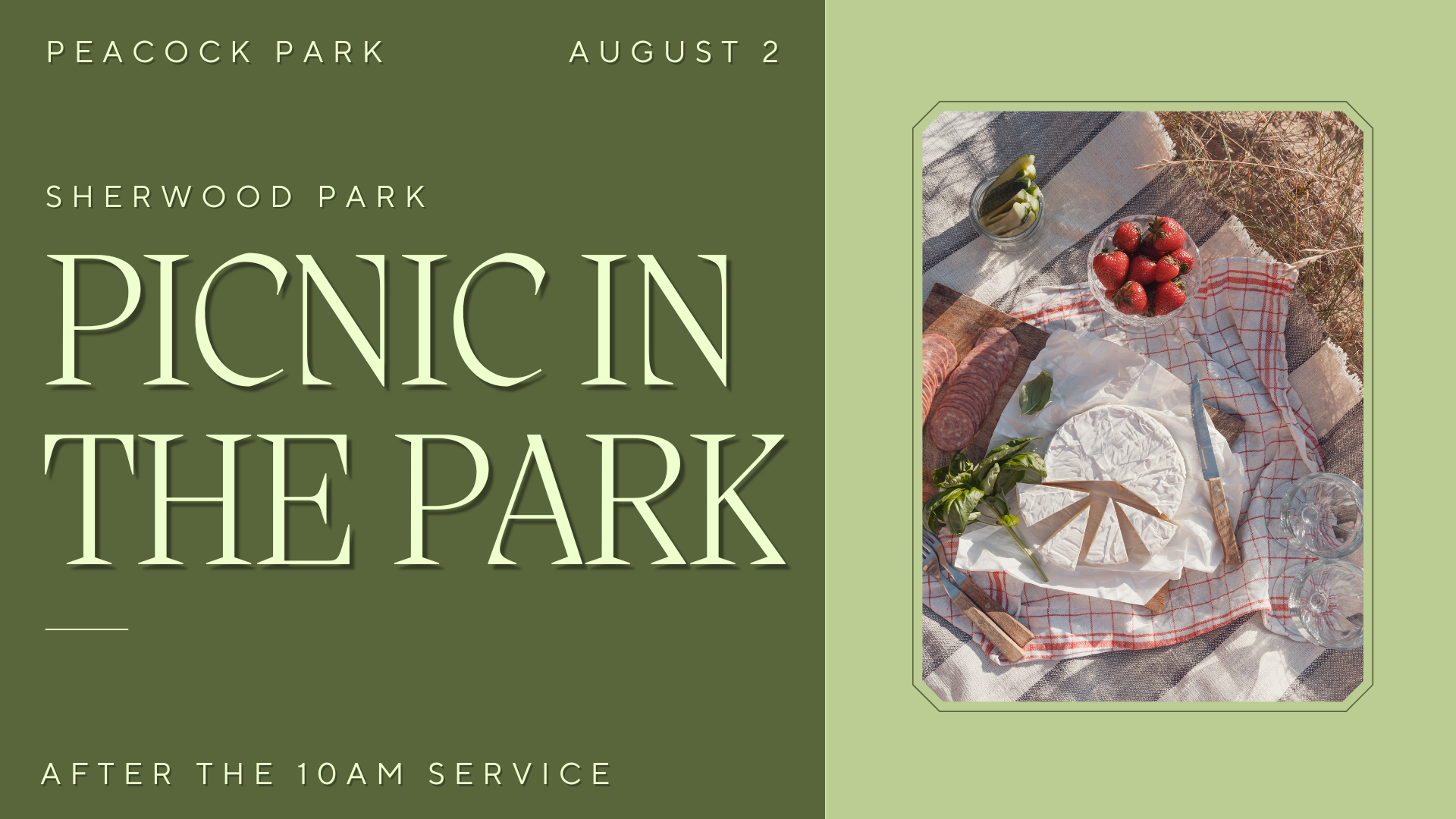 Sherwood Park | Picnic In The Park