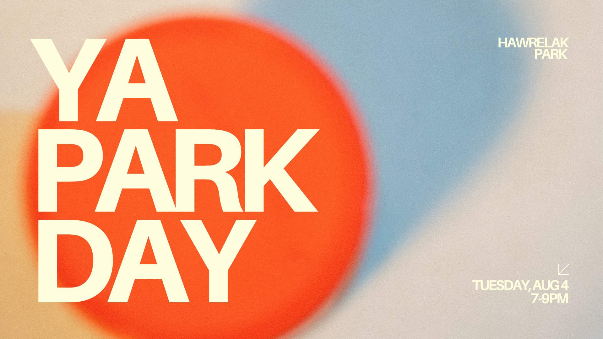 Young Adults Park Day | August 4