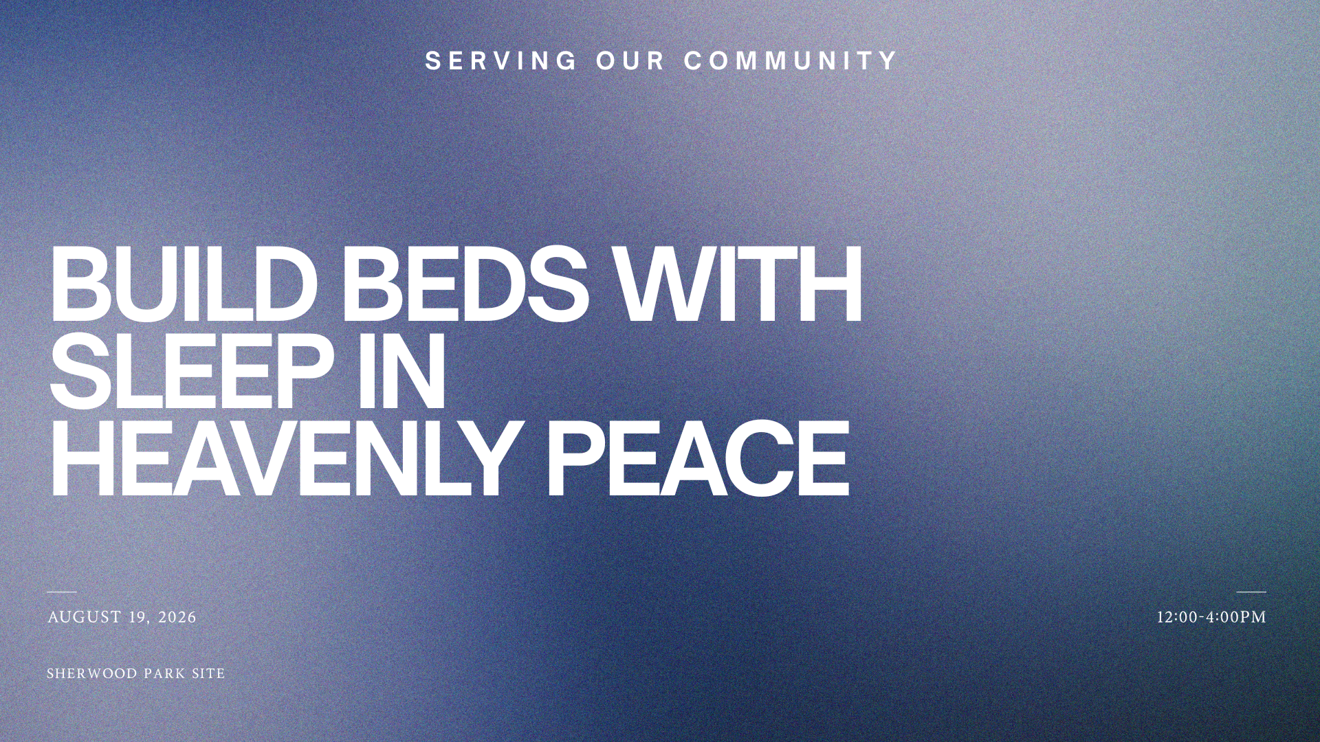Sherwood Park | Build Beds with Sleep in Heavenly Peace