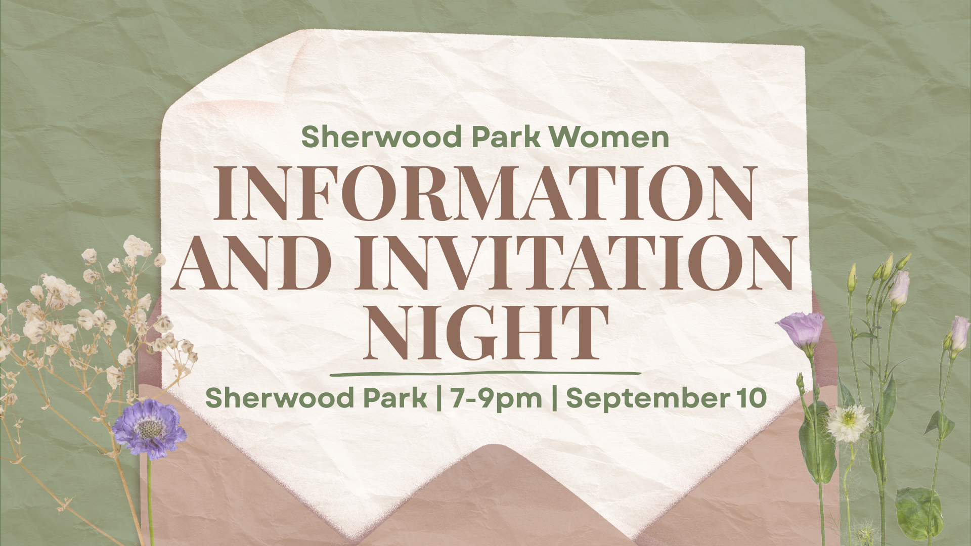 Sherwood Park Women's Information and Invitation Night