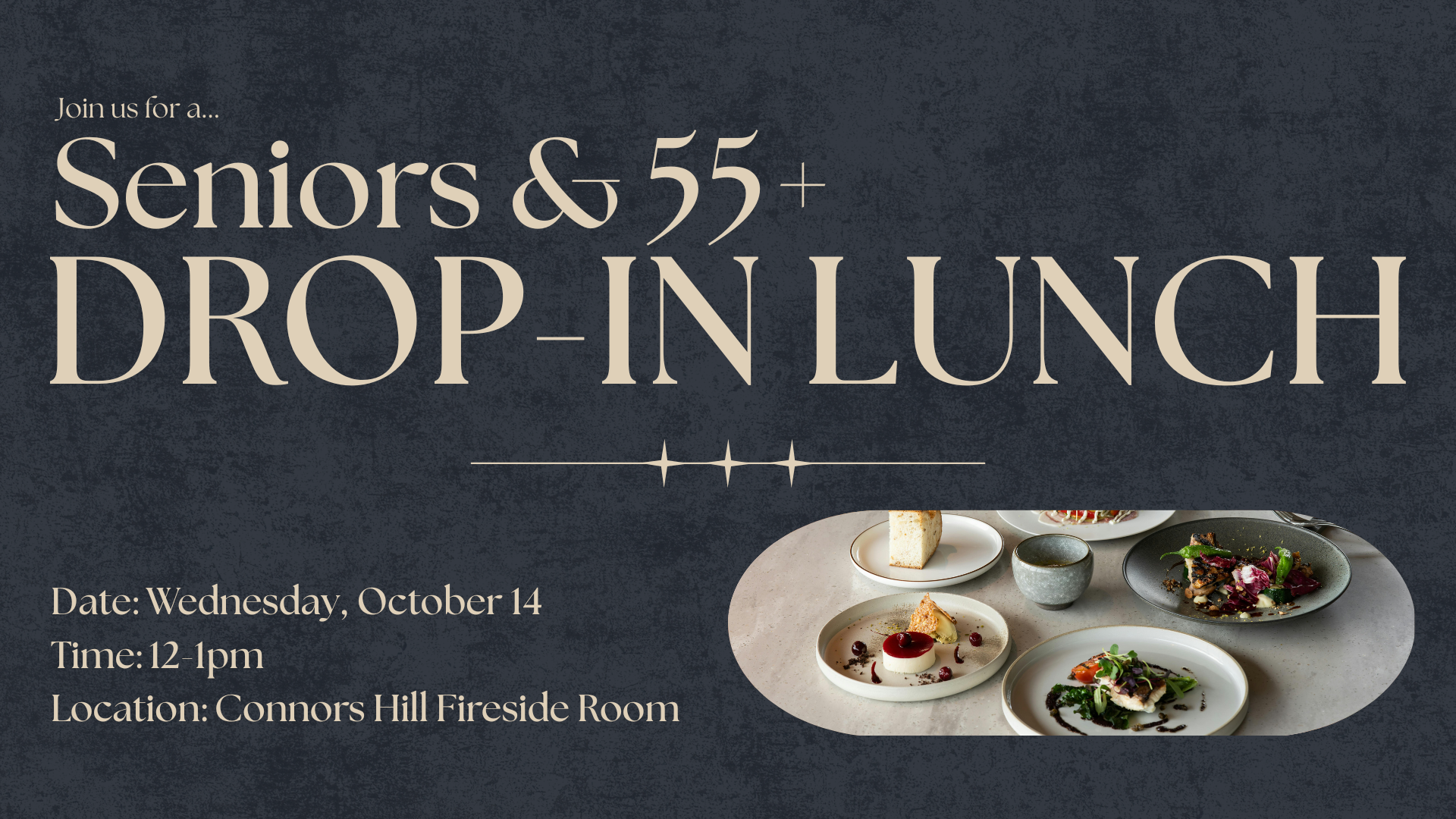 Seniors Drop-In Lunch