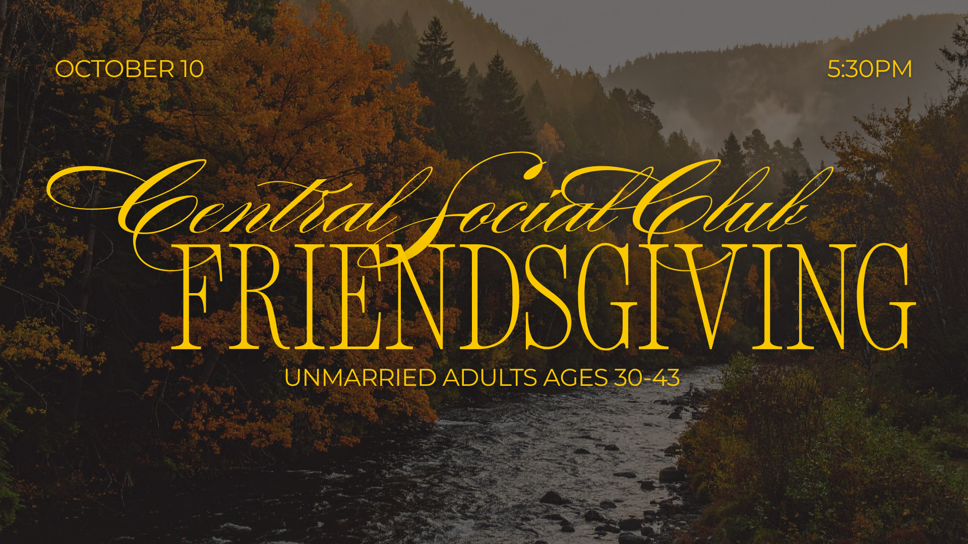 Central Social club | Friendsgiving