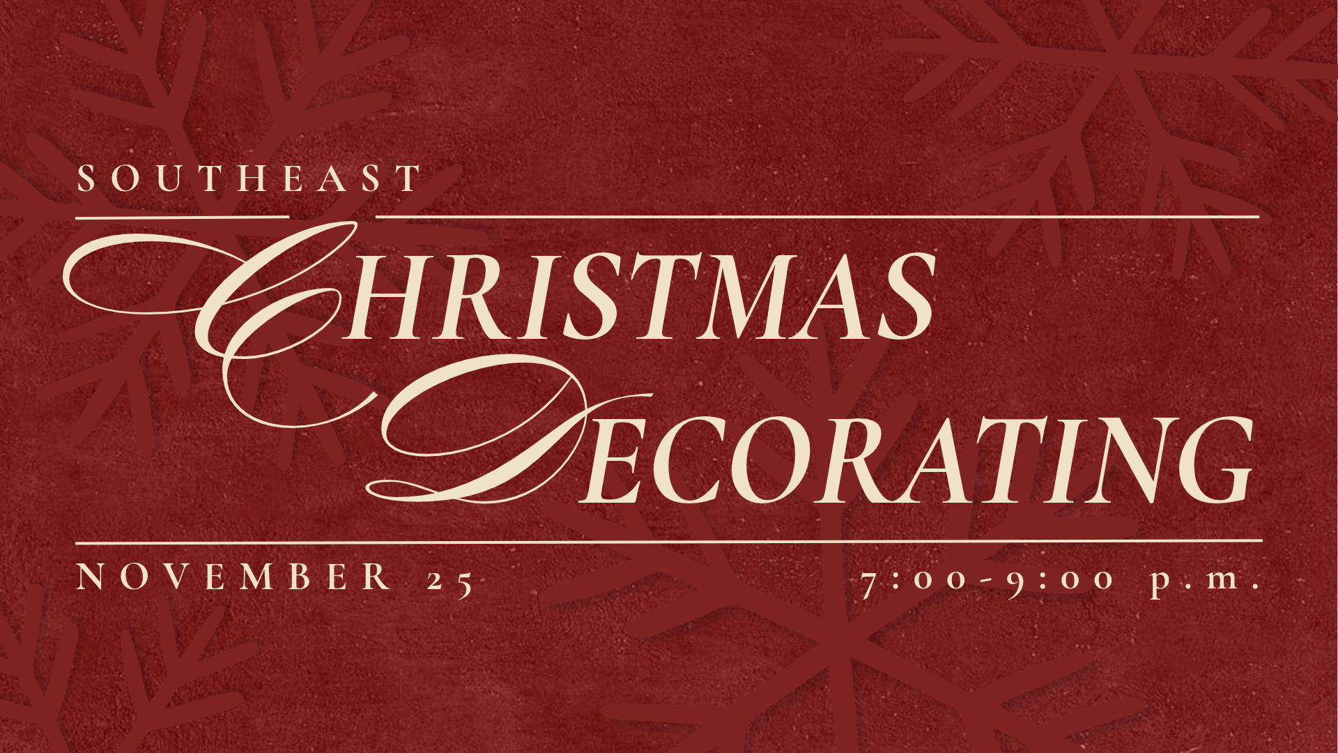 Southeast | Christmas Decorating