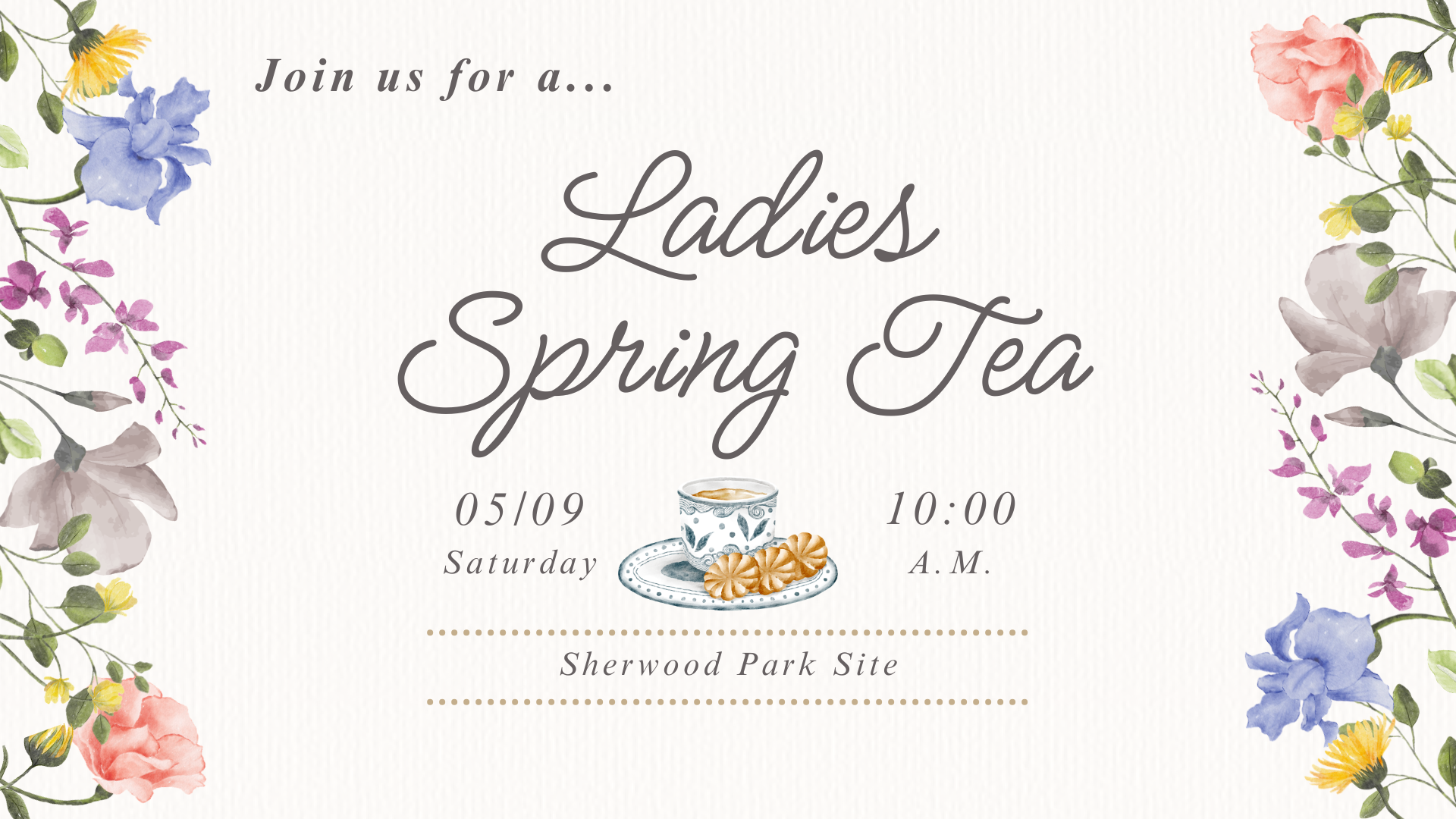 Sherwood Park | Ladies Spring Tea