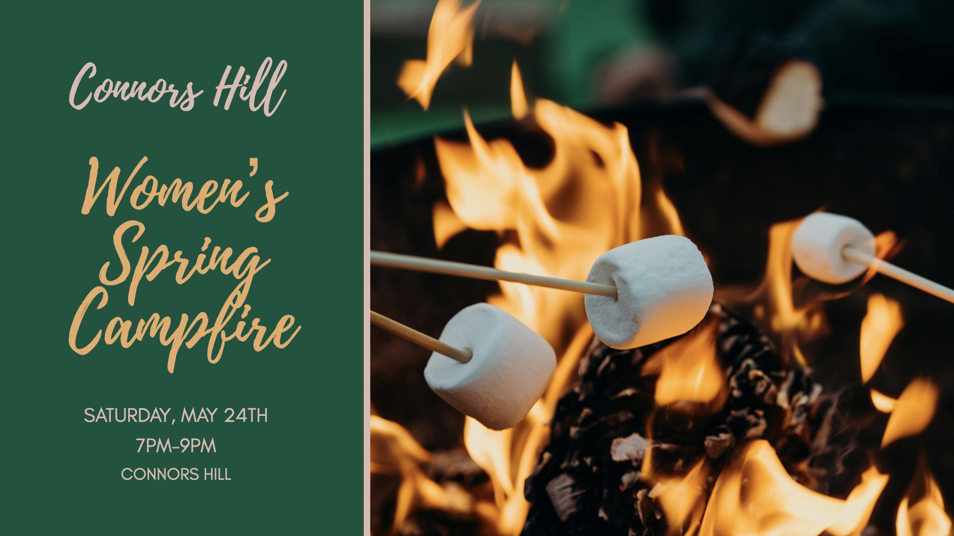 Connors Hill | Women's Spring Campfire — Central Baptist Church ...