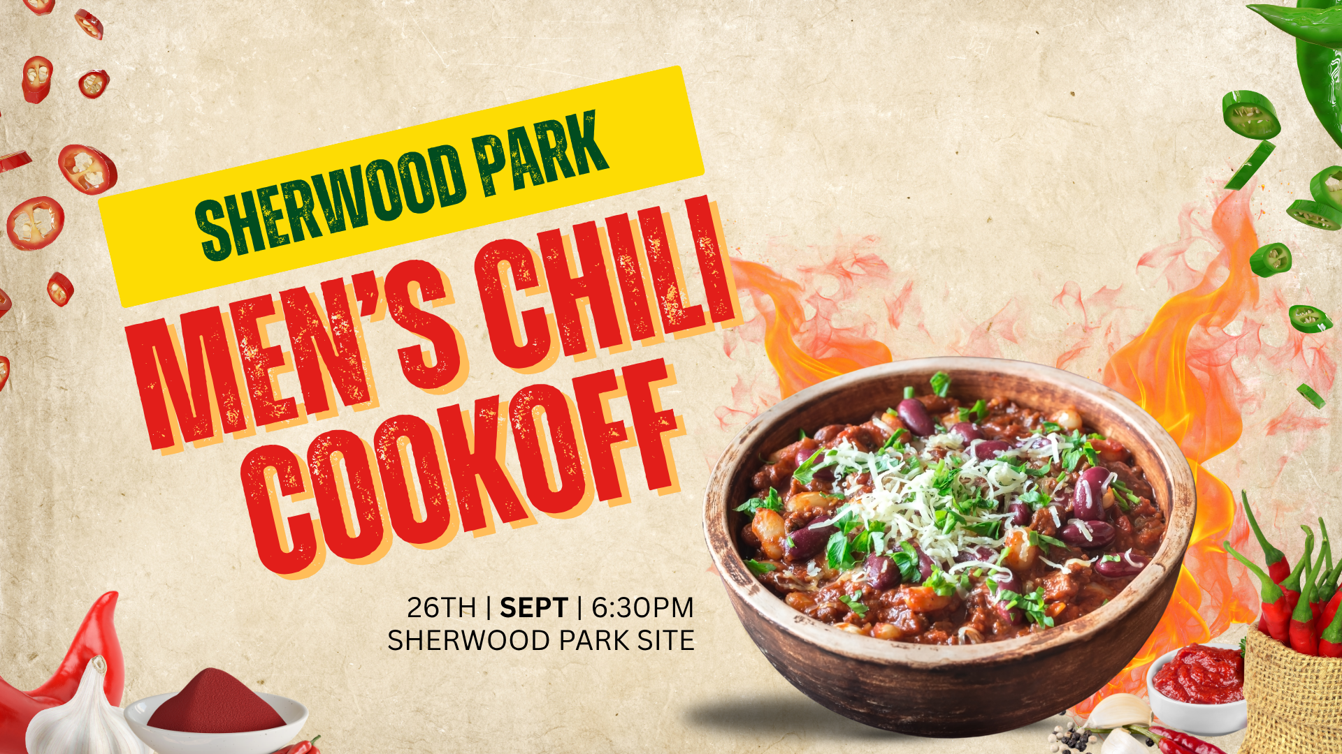 Sherwood Park | Men's Chili Cookoff