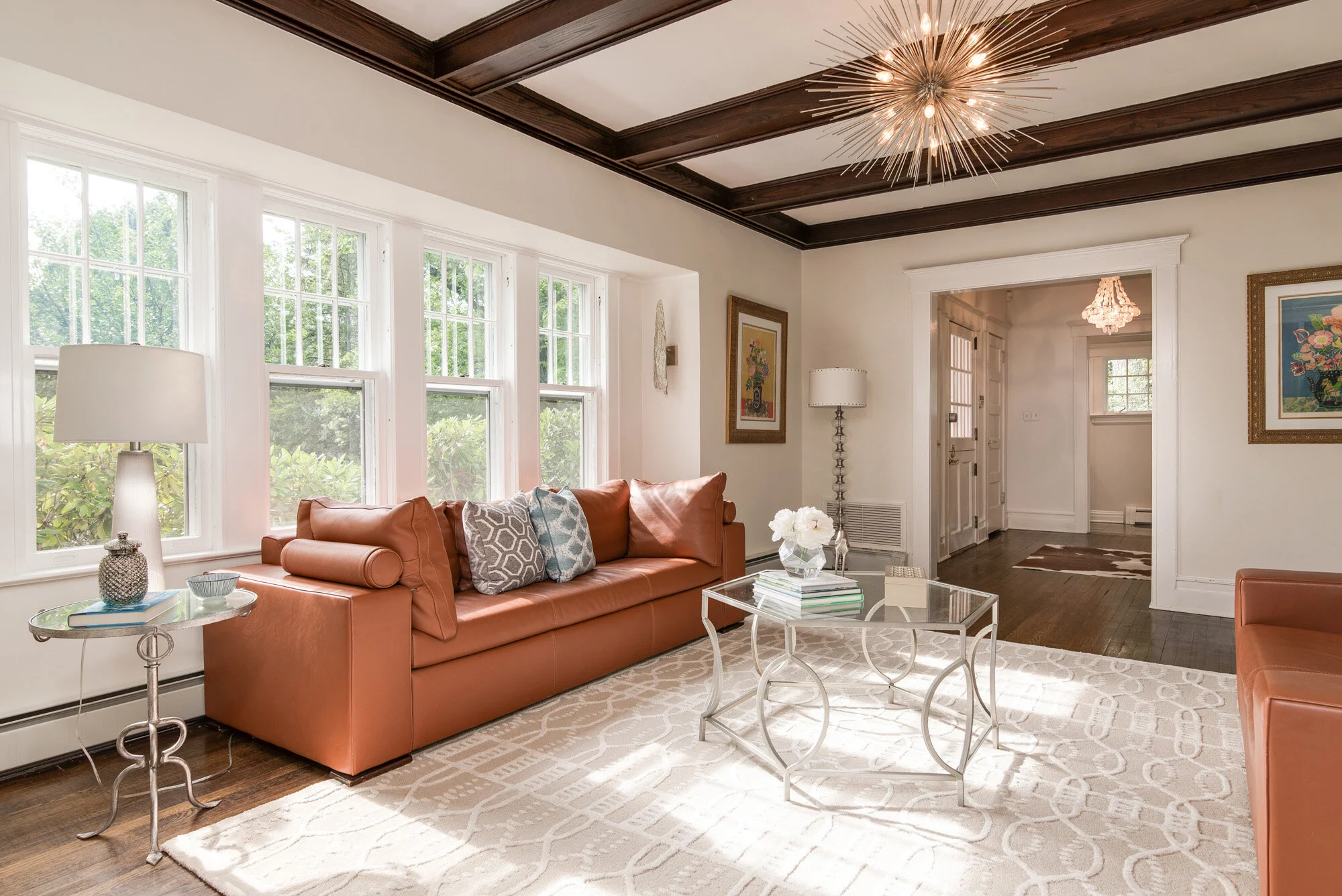 One of my favorites: the moody afternoon light in this image gives the viewer a sense of the character of this beautiful home in short hills, nj.