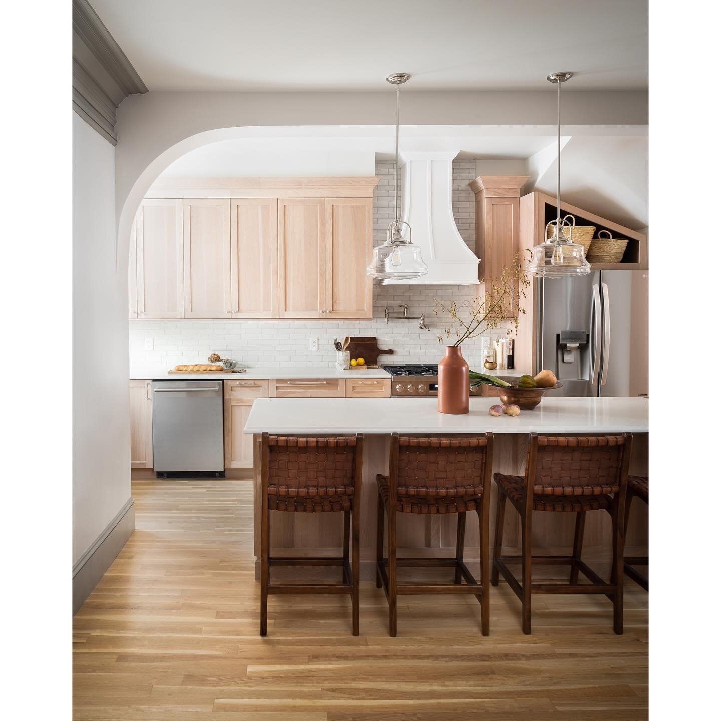 How have I not shared this one yet? Gorgeous kitchen transformation by @maximizingtiny and @builtbyhane here in Jersey City.