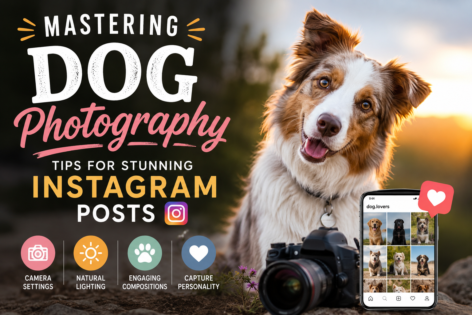 Mastering Dog Photography Tips for Stunning Instagram Posts