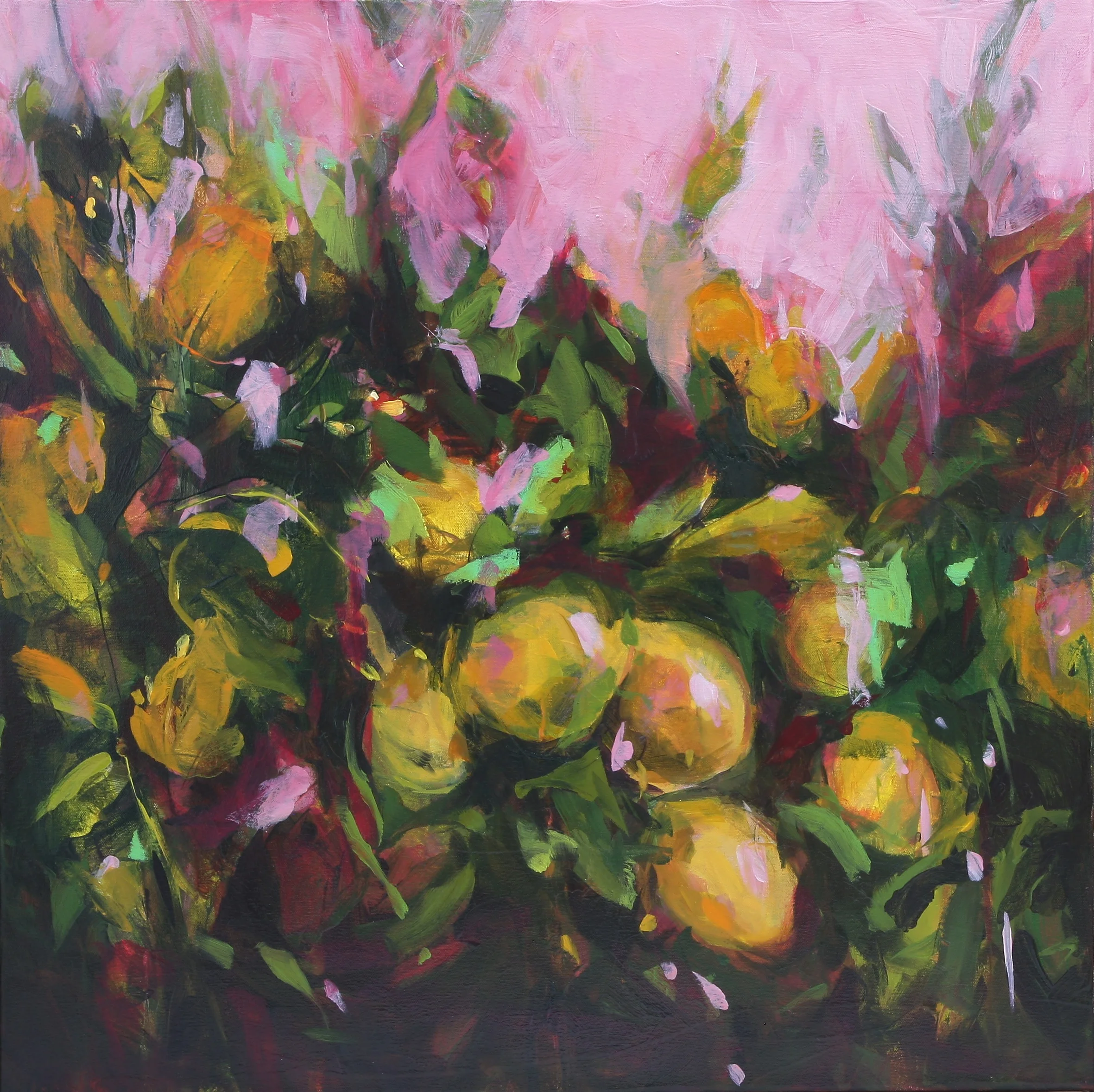 Lemon Grove 2018 24x24 oil on canvas