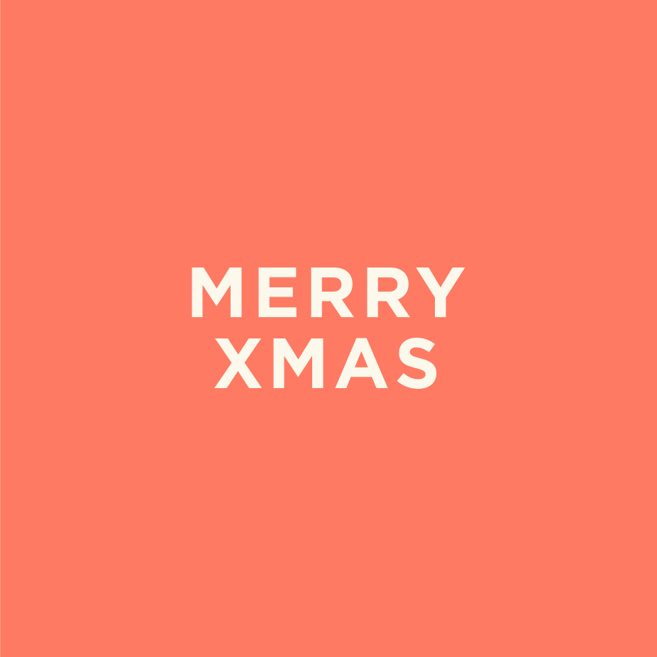 CLOSED FOR XMAS   
